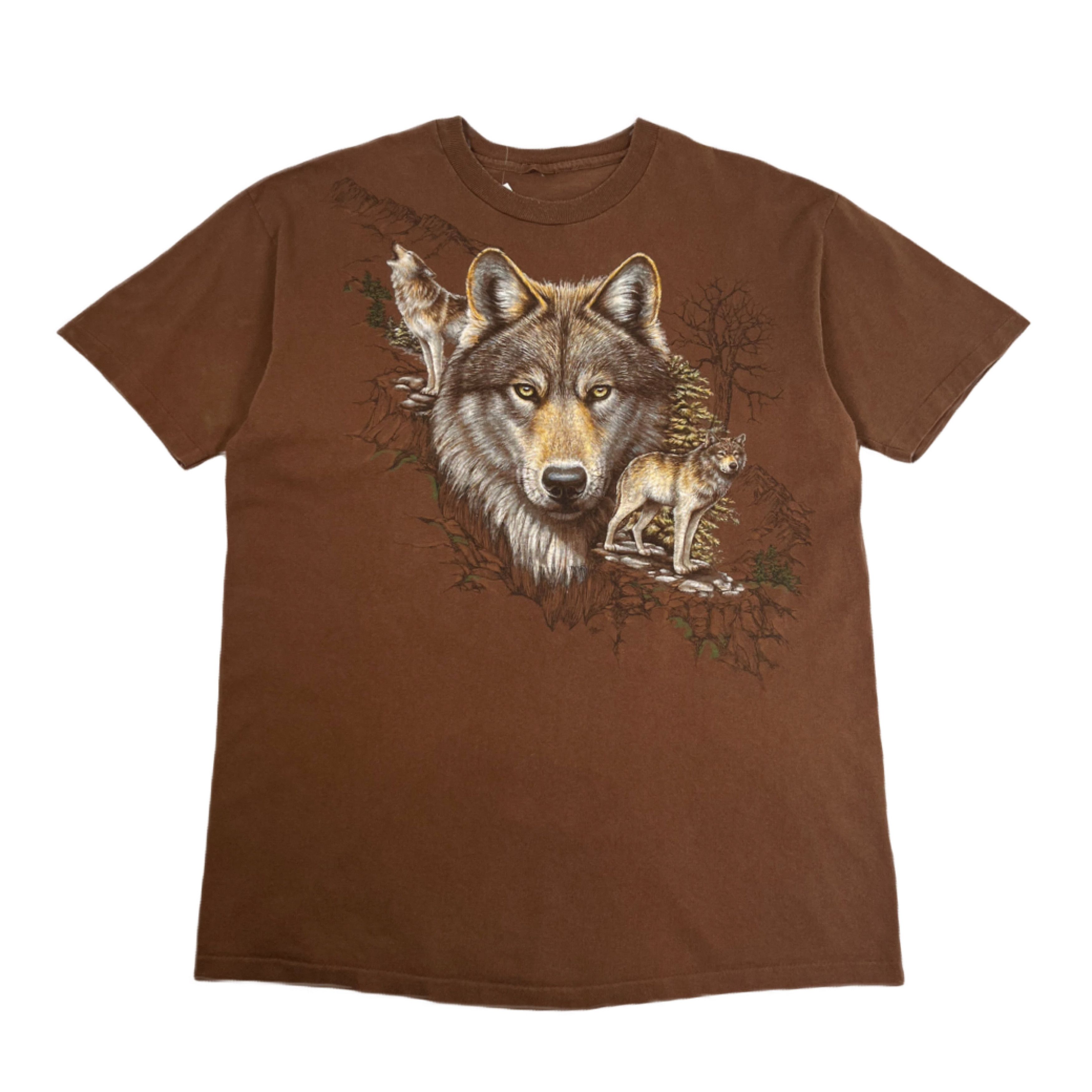 Vintage Vintage Wolf Graphic Tee XL Size US XL / EU 56 / 4 - 1 Thumbnail