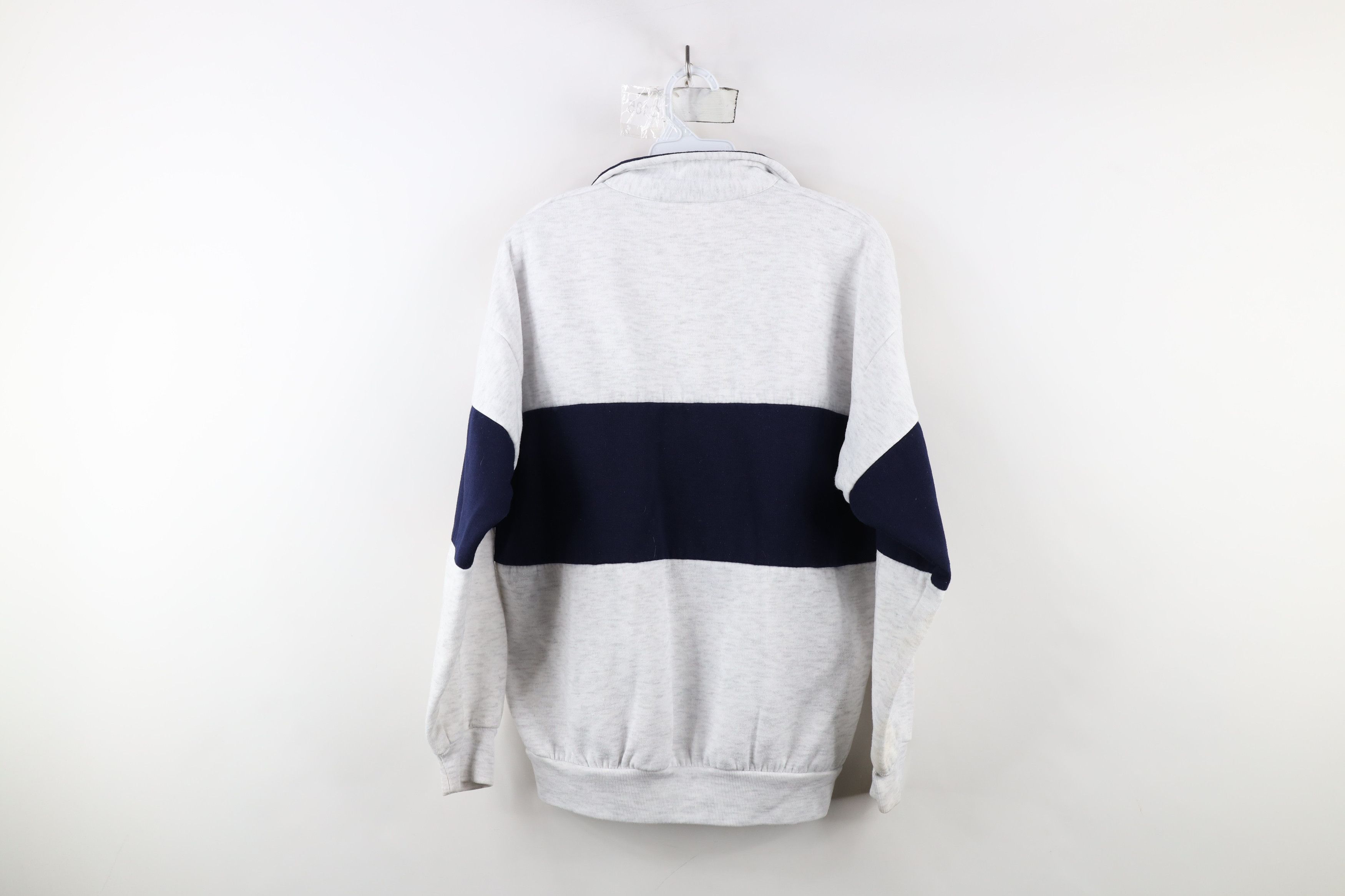 Vintage Vintage 90s Streetwear Half Zip Pullover Sweatshirt USA Size M / US 6-8 / IT 42-44 - 12 Thumbnail