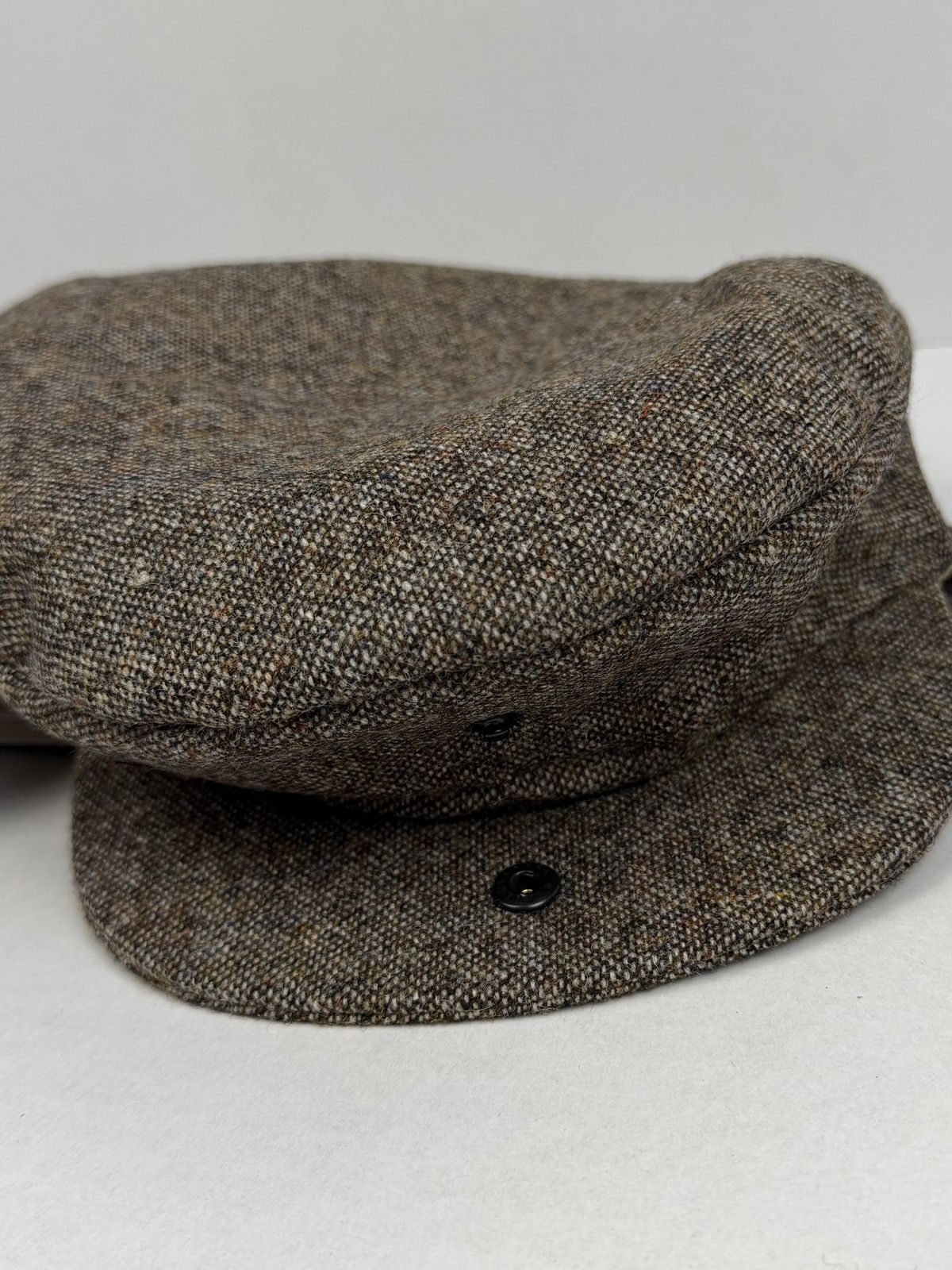 Other Hanna Hats Donegal Tweed Touring Flat Driving Cap Ear Flaps Size ONE SIZE - 9 Thumbnail
