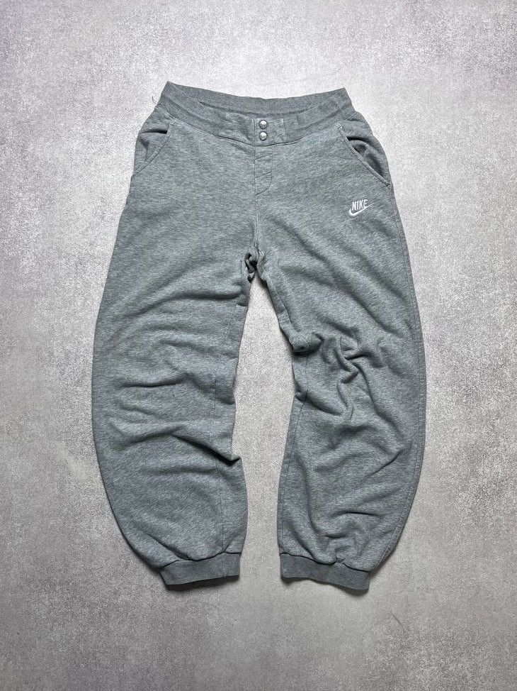 Nike VINTAGE NIKE COTTON Y2K SWEATPANTS M Size US 32 / EU 48 - 1 Thumbnail