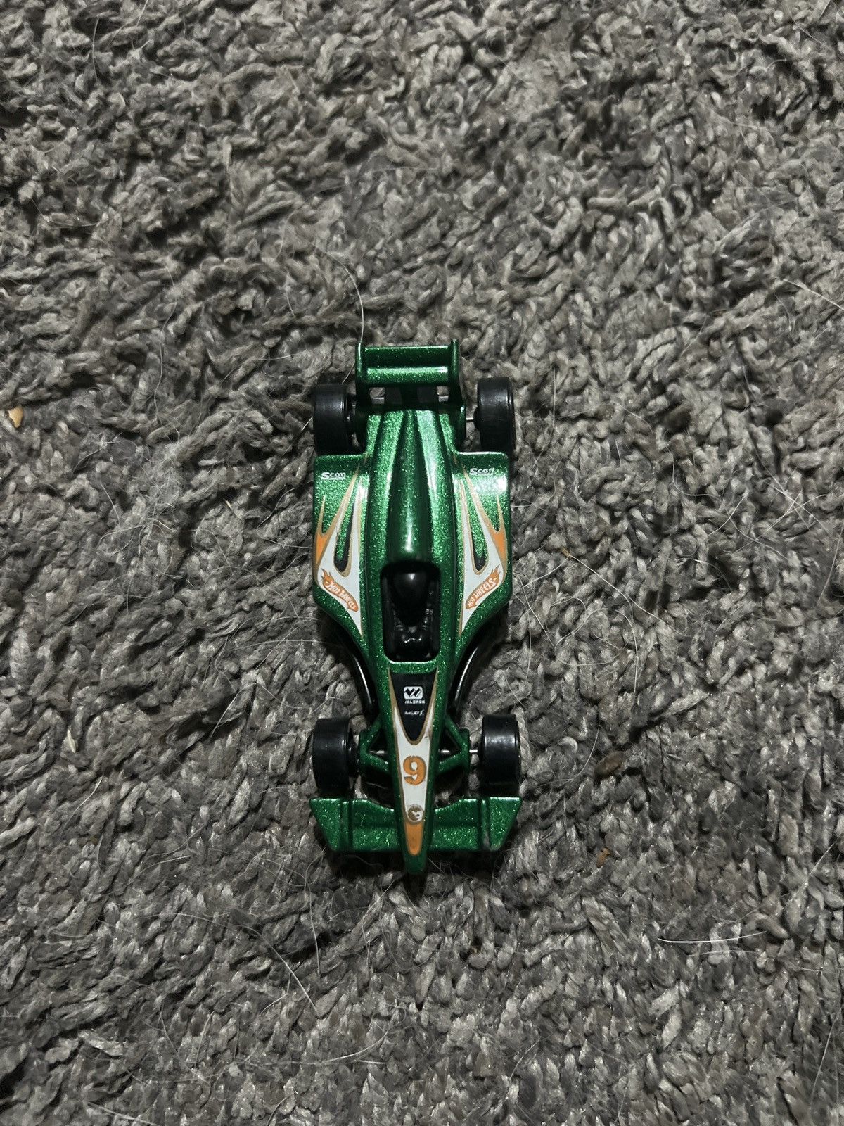 Vintage 1998 Mattel Hot Wheels Racing GP-2009 F1 Indy Race Car Size ONE SIZE - 2 Thumbnail