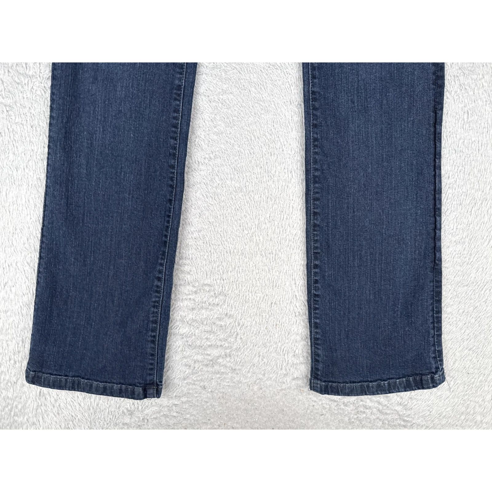 Ann Taylor Ann Taylor Jeans Womens 2 Blue Boot Curvy Fit Bootcut Stretch Dark Wash Size 26" / US 2 / IT 38 - 2 Thumbnail
