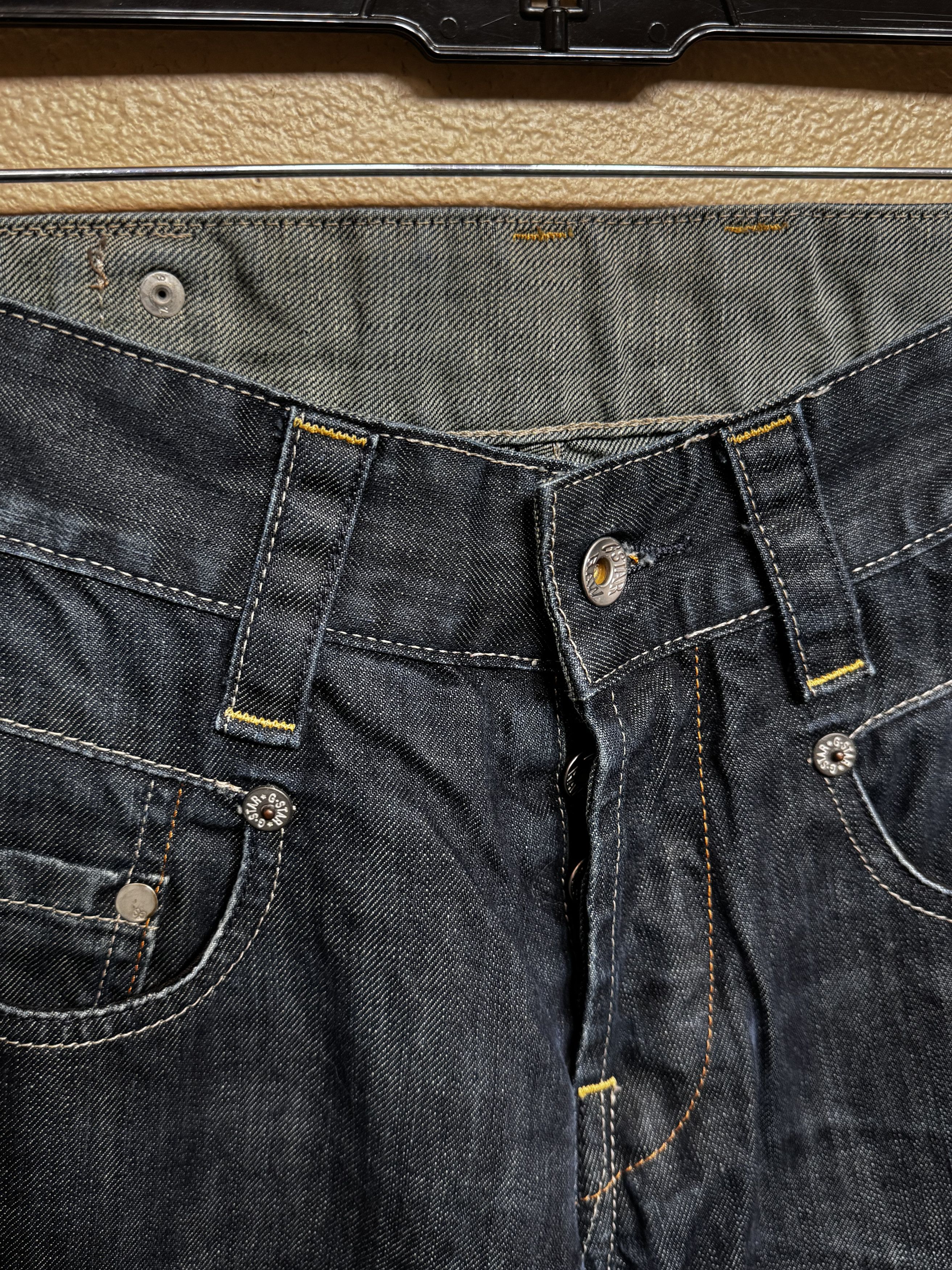 G-Star G-Star Raw Straight Leg Boot Cut Blue Denim Jeans Size 30 Size US 30 / EU 46 - 2 Thumbnail