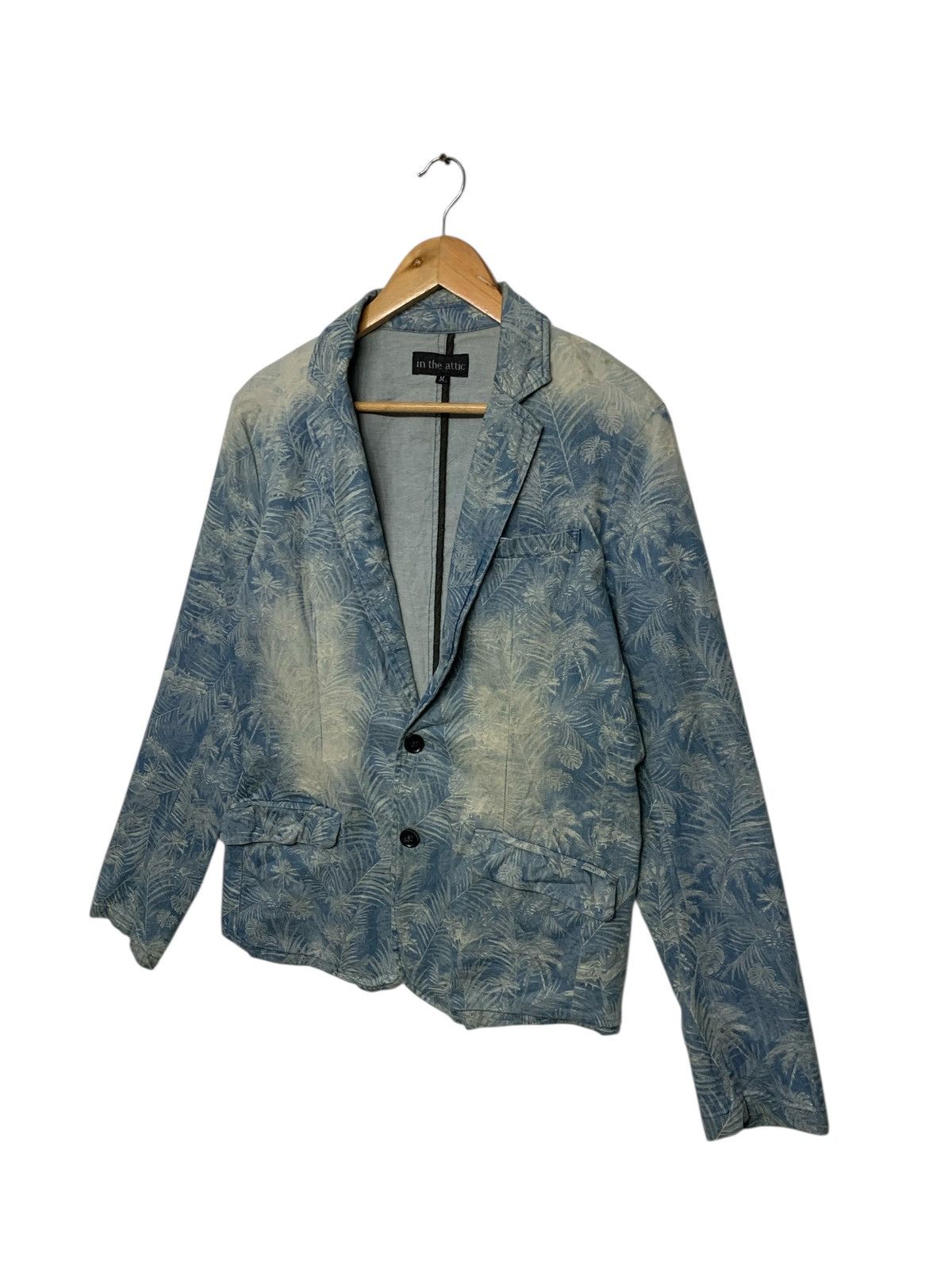 Designer × In The Attic × Japanese Brand Rare In The Attic Jungle Motif Blazer Button Down Size M / US 6-8 / IT 42-44 - 2 Thumbnail