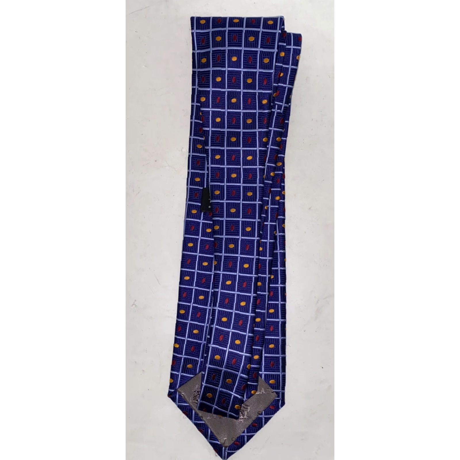 Robert Talbott Robert Talbott Tie Silk Geometric Best Of Class Blue Men Silk Tie Size ONE SIZE - 3 Thumbnail
