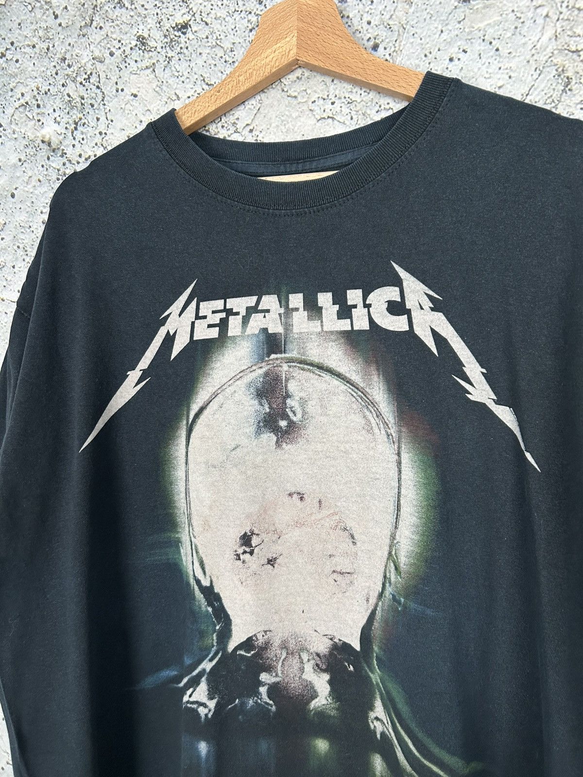 Band Tees Metallica Rock Band Tee Metal Rare Vintage Avant Garde Size US XL / EU 56 / 4 - 4 Thumbnail