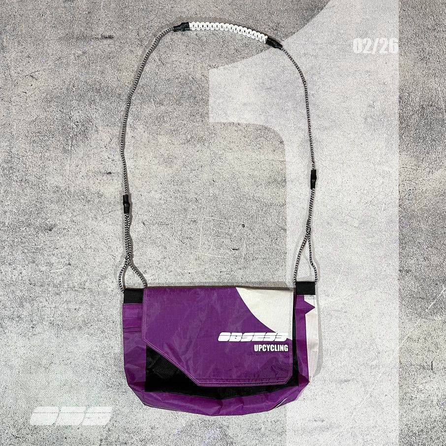 Other RIPSTOP MESSENGER BAG UPCYCLE BY OBSESS UPCYCLING ATELIER Size ONE SIZE - 1 Thumbnail