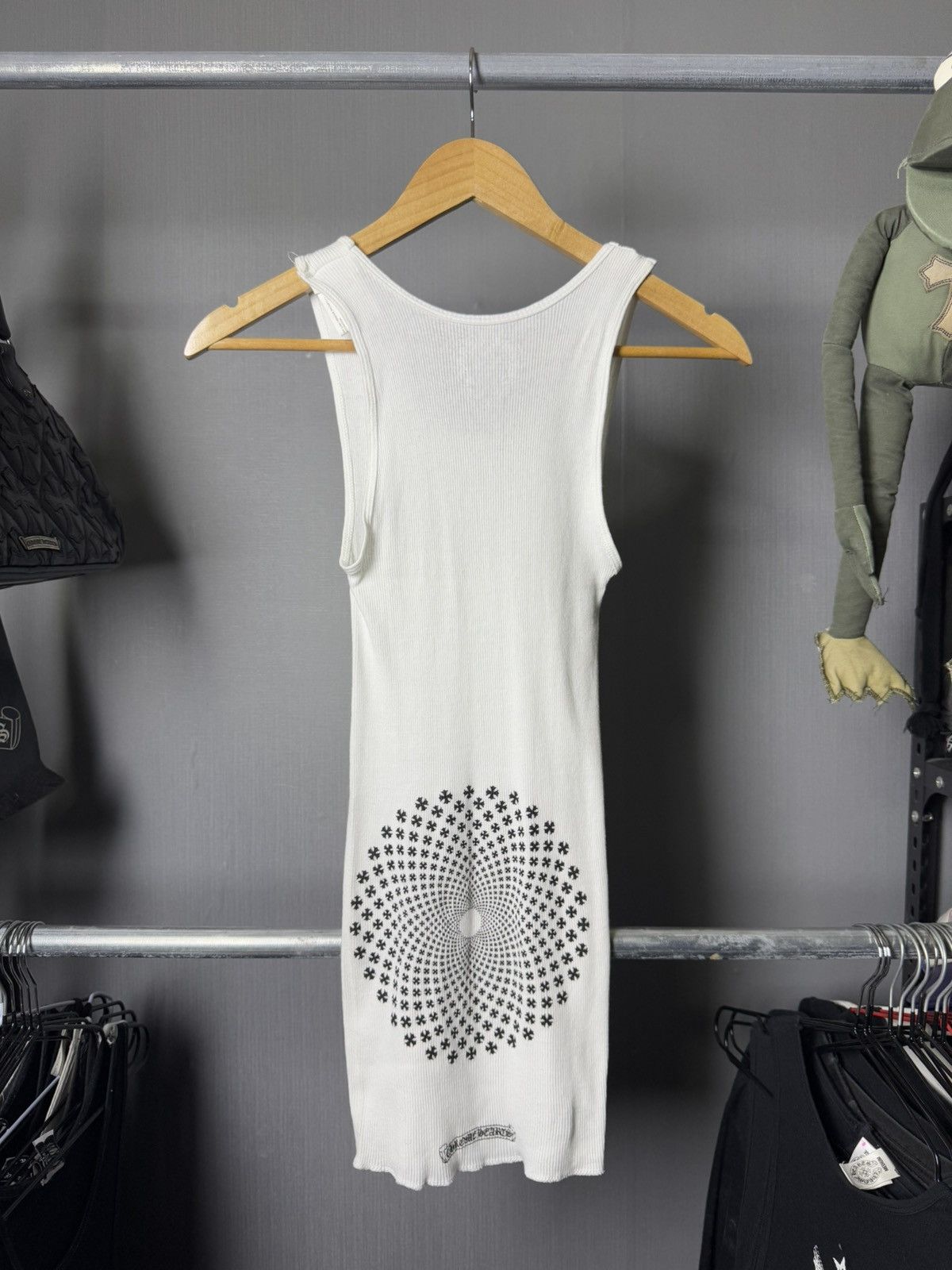 Chrome Hearts LIKE NEW! RARE! SPIRAL CROSS TANKTOP Size US S / EU 44-46 / 1 - 1 Thumbnail