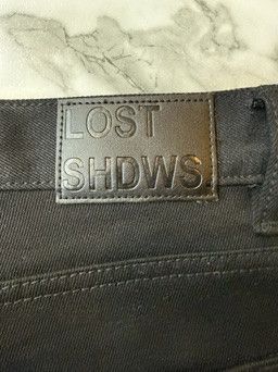 LOSTSHDWS Lost Shdws Denim Jeans (Black/Bone) Size US 34 / EU 50 - 7 Thumbnail