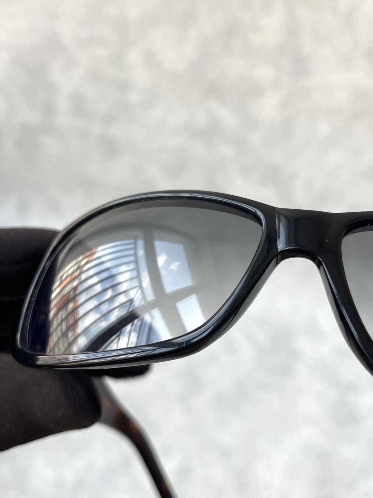 Dior Vintage Christian Dior Shaded 1S Tortoise Shield Sunglasses Size ONE SIZE - 13 Thumbnail