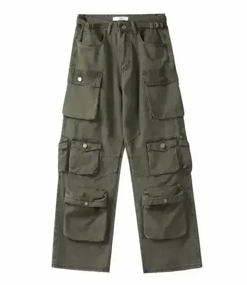 Japanese Brand Utility grunge multi pocket cargo pants Size US 32 / EU 48 - 3 Thumbnail