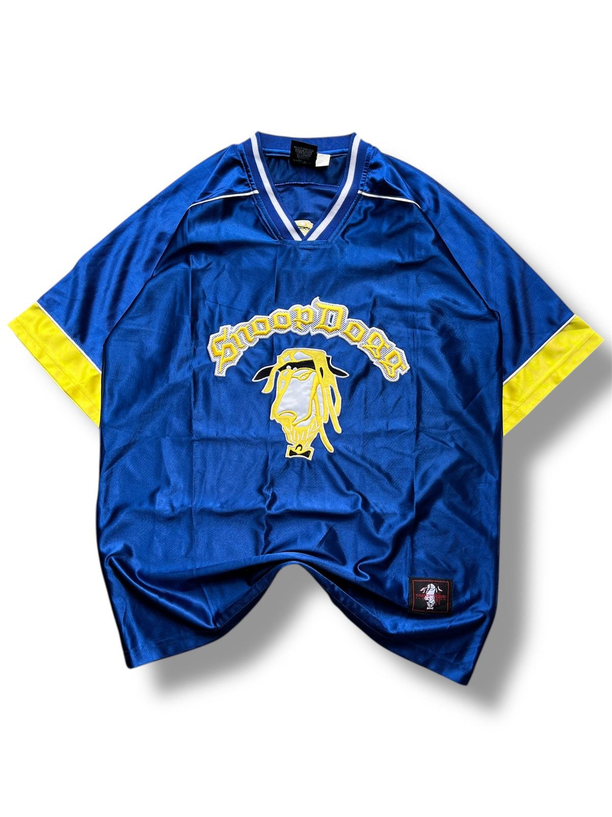 Snoop Dogg Blue & Yellow Snoop Dogg Jersey Early 2000s collector Piece Size US L / EU 52-54 / 3 - 1 Thumbnail