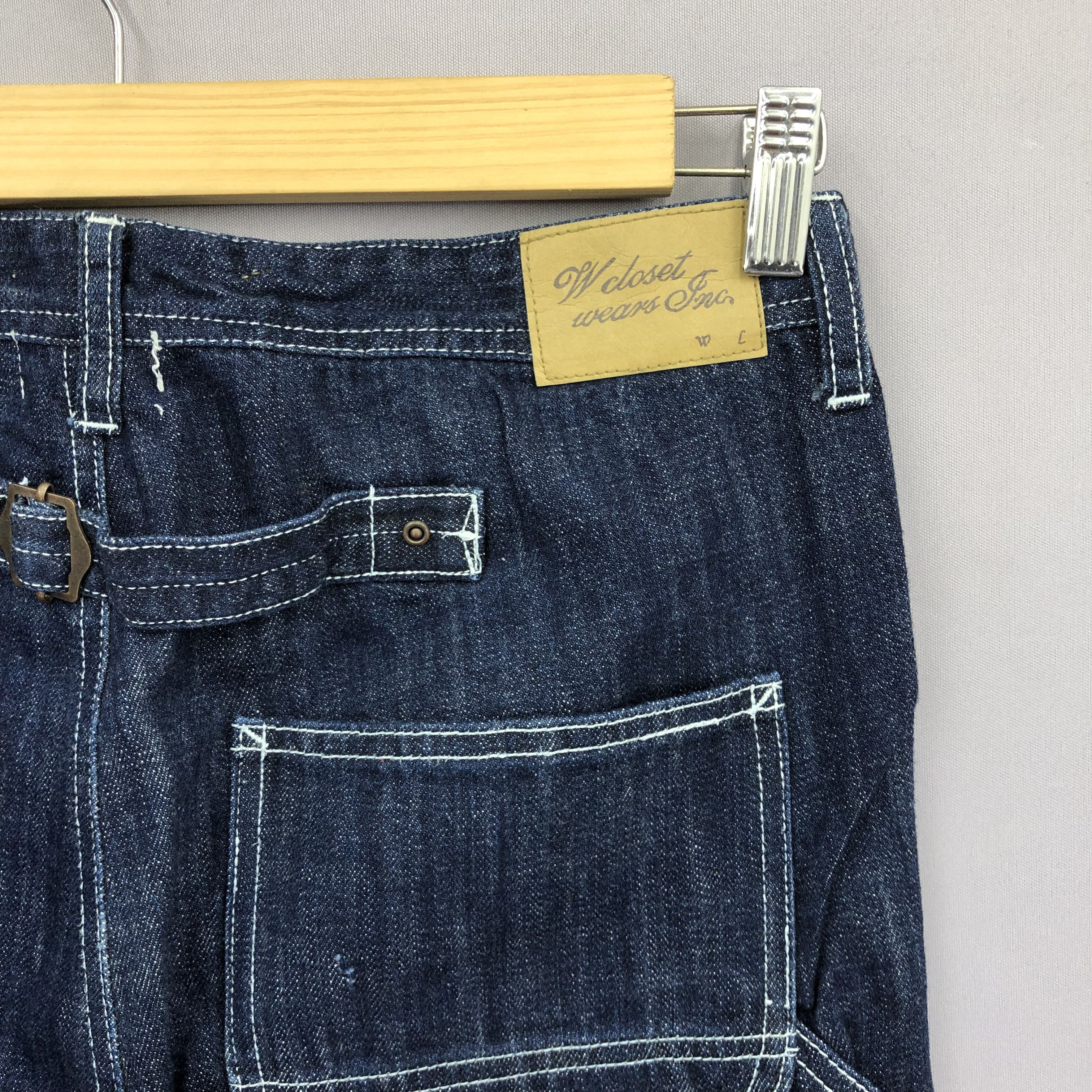 JNCO Crazy 90s Jnco Style Baggy Jeans Multipocket Carpenter Denim Size US 32 / EU 48 - 5 Thumbnail