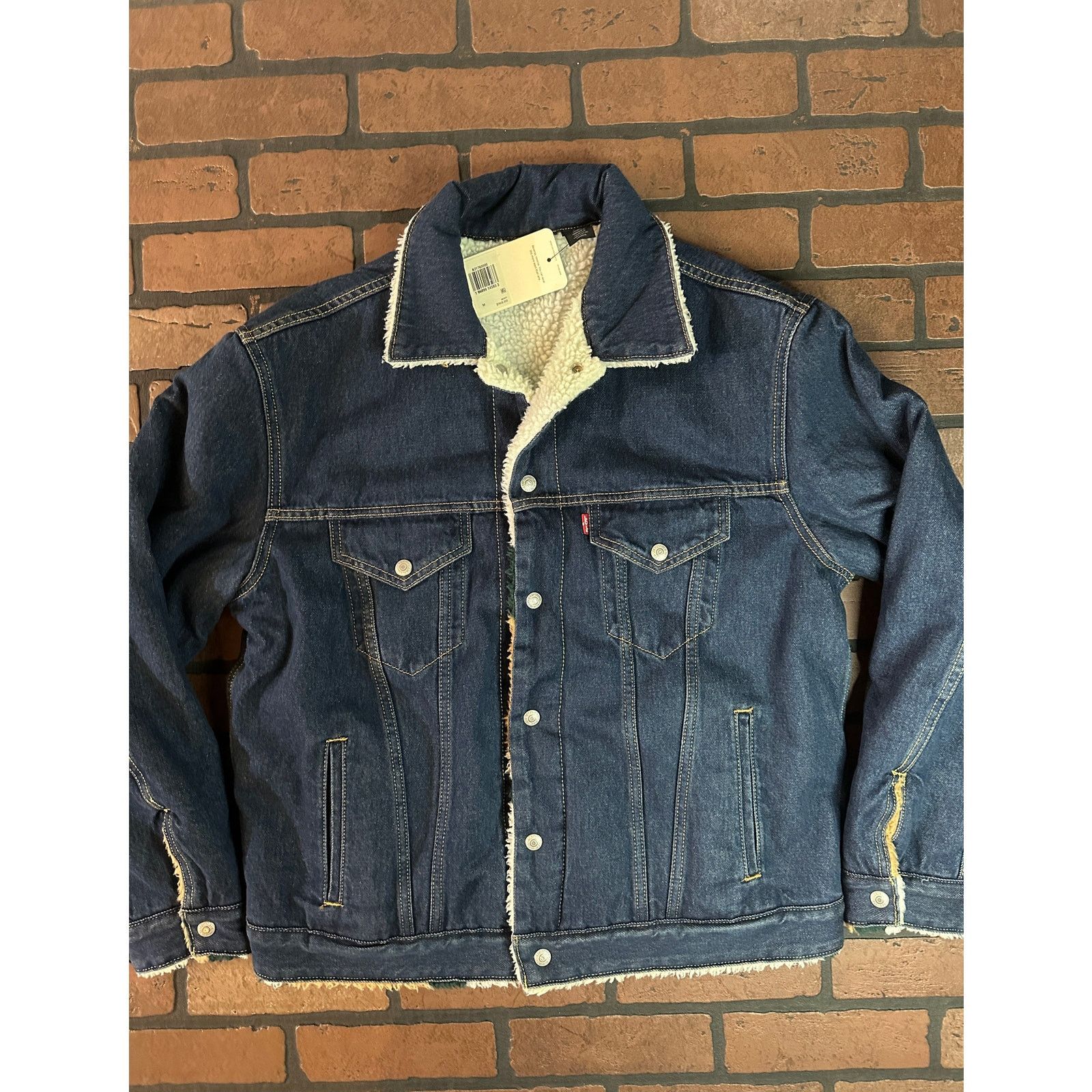 Levi’s Denim Jacket with White Sherpa Interior