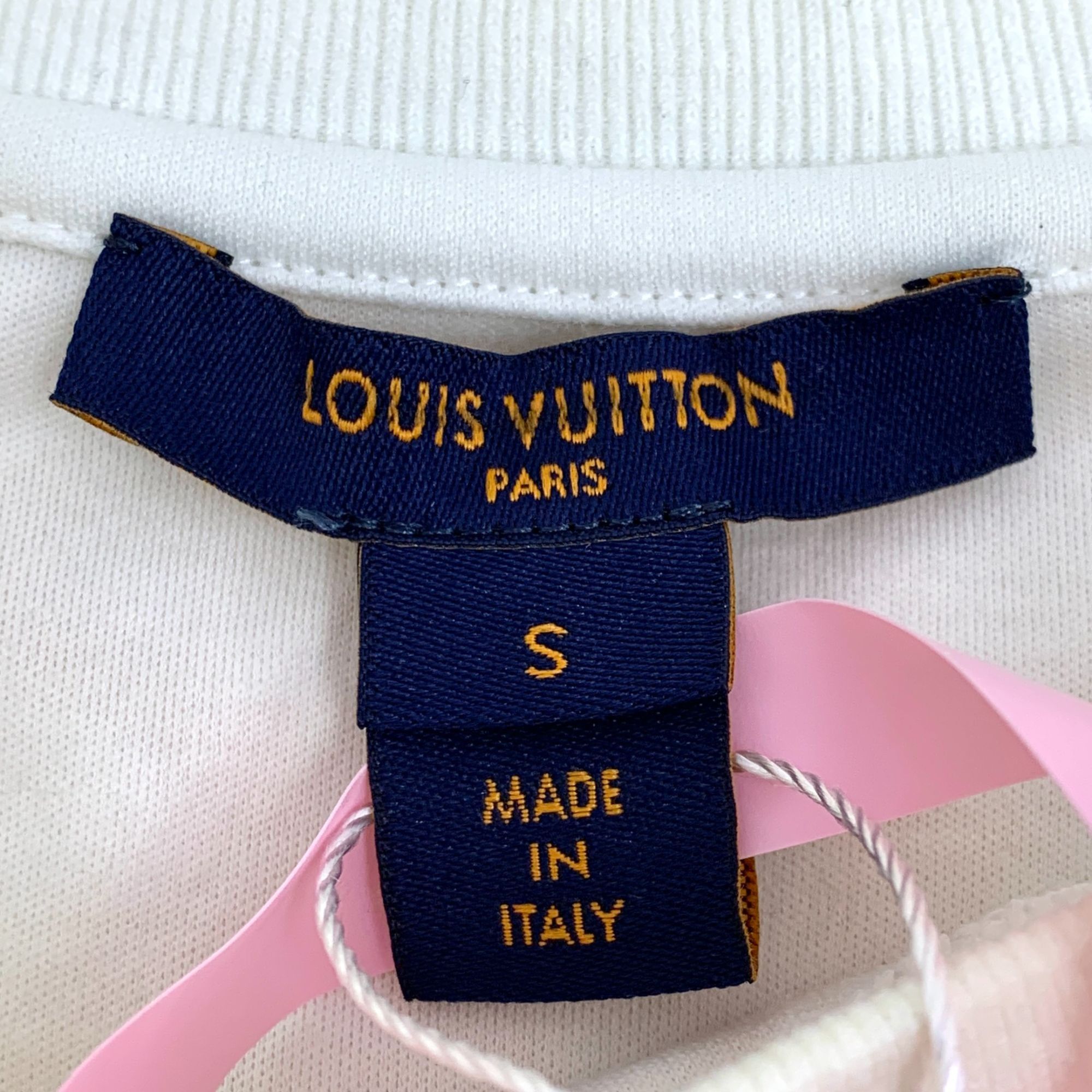 Louis Vuitton Louis Vuitton Beige Monogram Print Round-Neck Lace Sleeve Co Size S / US 4 / IT 40 - 2 Thumbnail