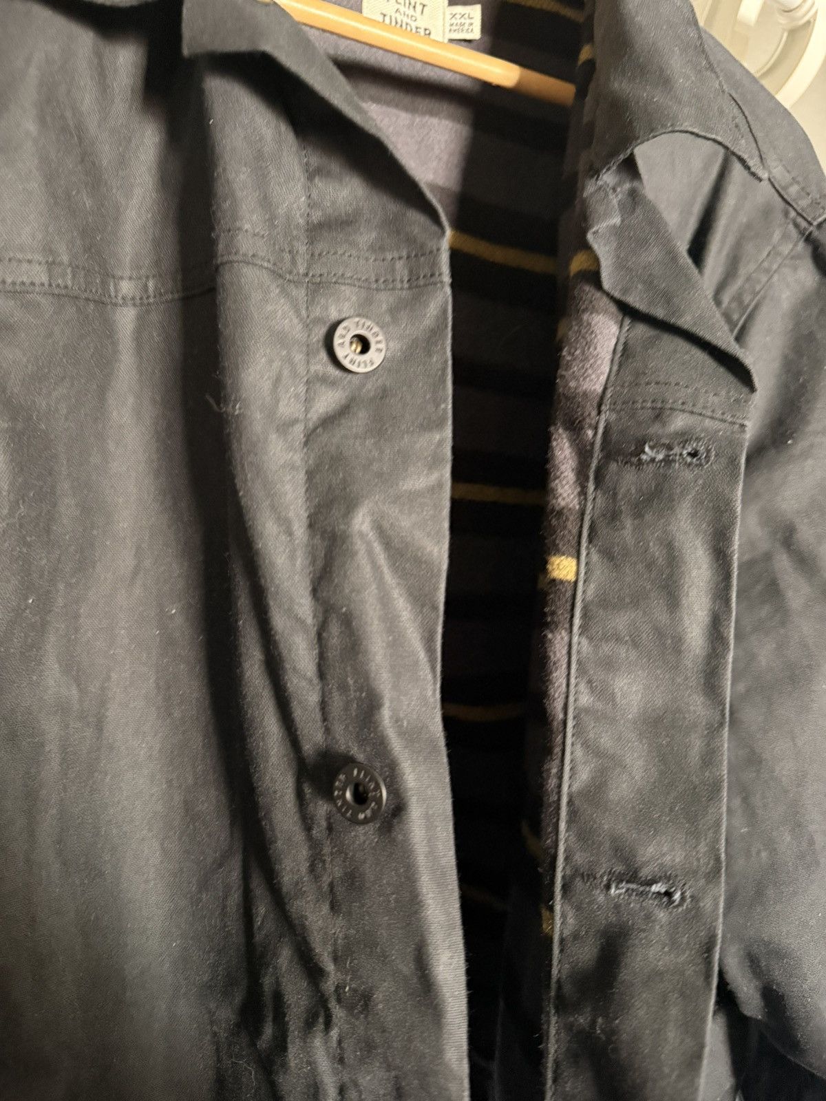 Flint And Tinder Waxed trucker jacket Size US XXL / EU 58 / 5 - 5 Thumbnail