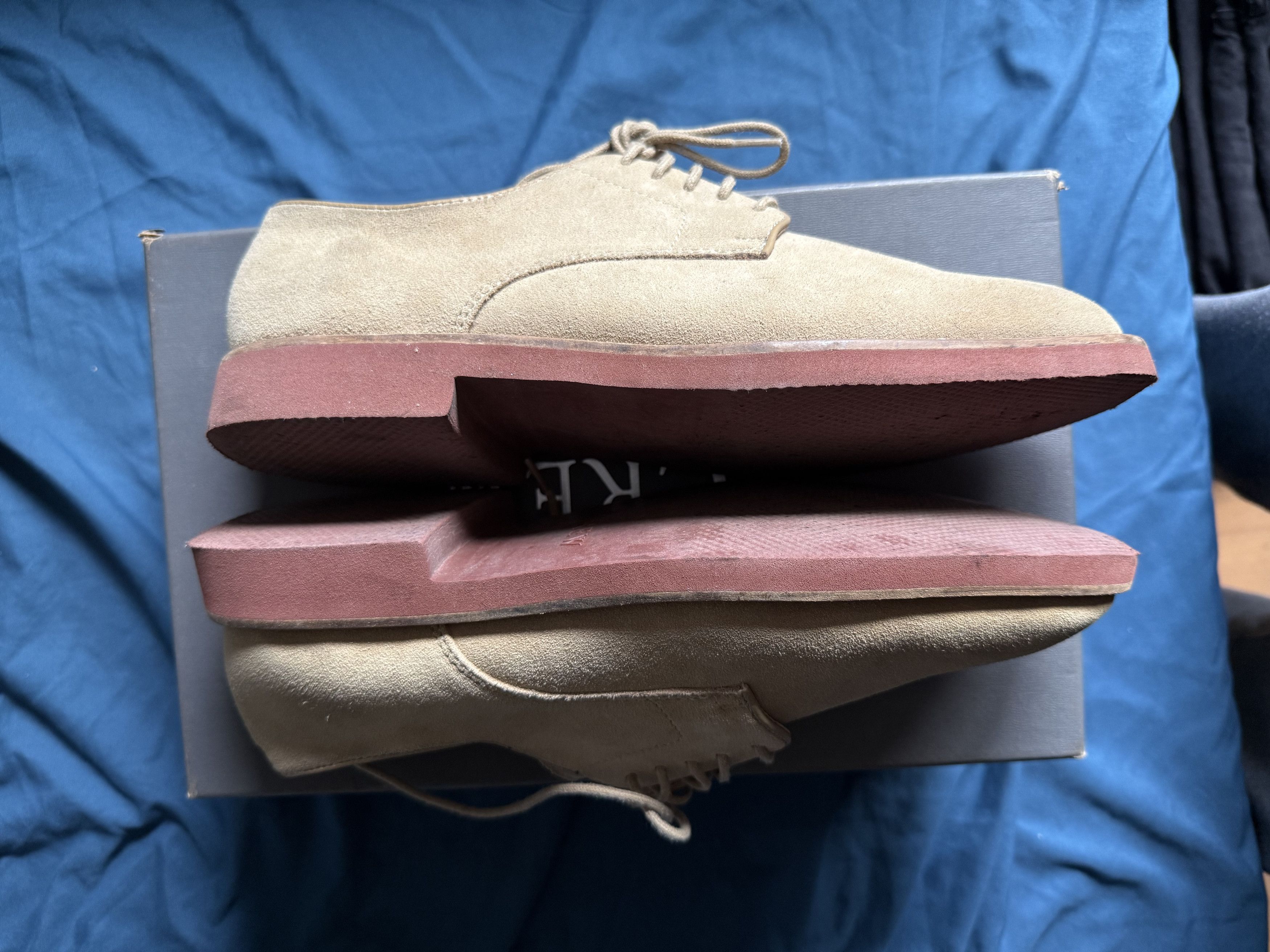 J.Crew J. Crew Suede Bucks Dress Lace-up Oxford shoes size 10 Size US 10 / EU 43 - 6 Thumbnail