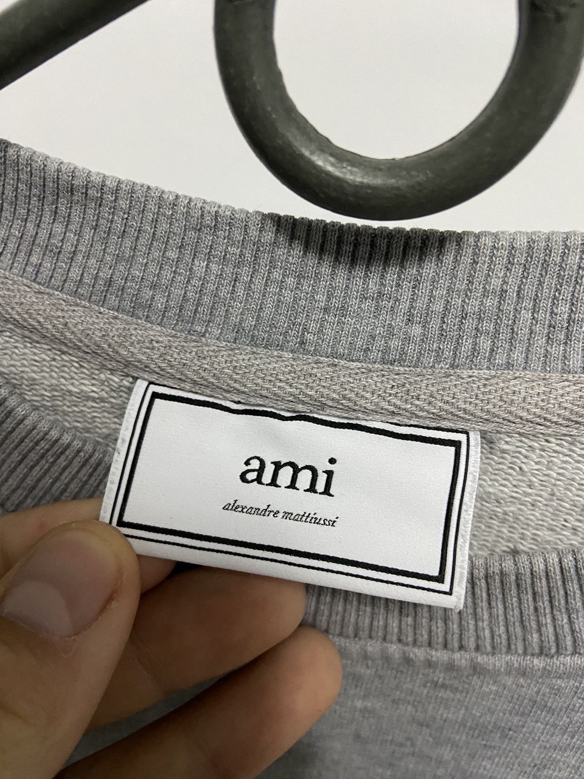 AMI × Vintage Ami heart logo sweatshirt vintage luxury Size US XL / EU 56 / 4 - 5 Thumbnail
