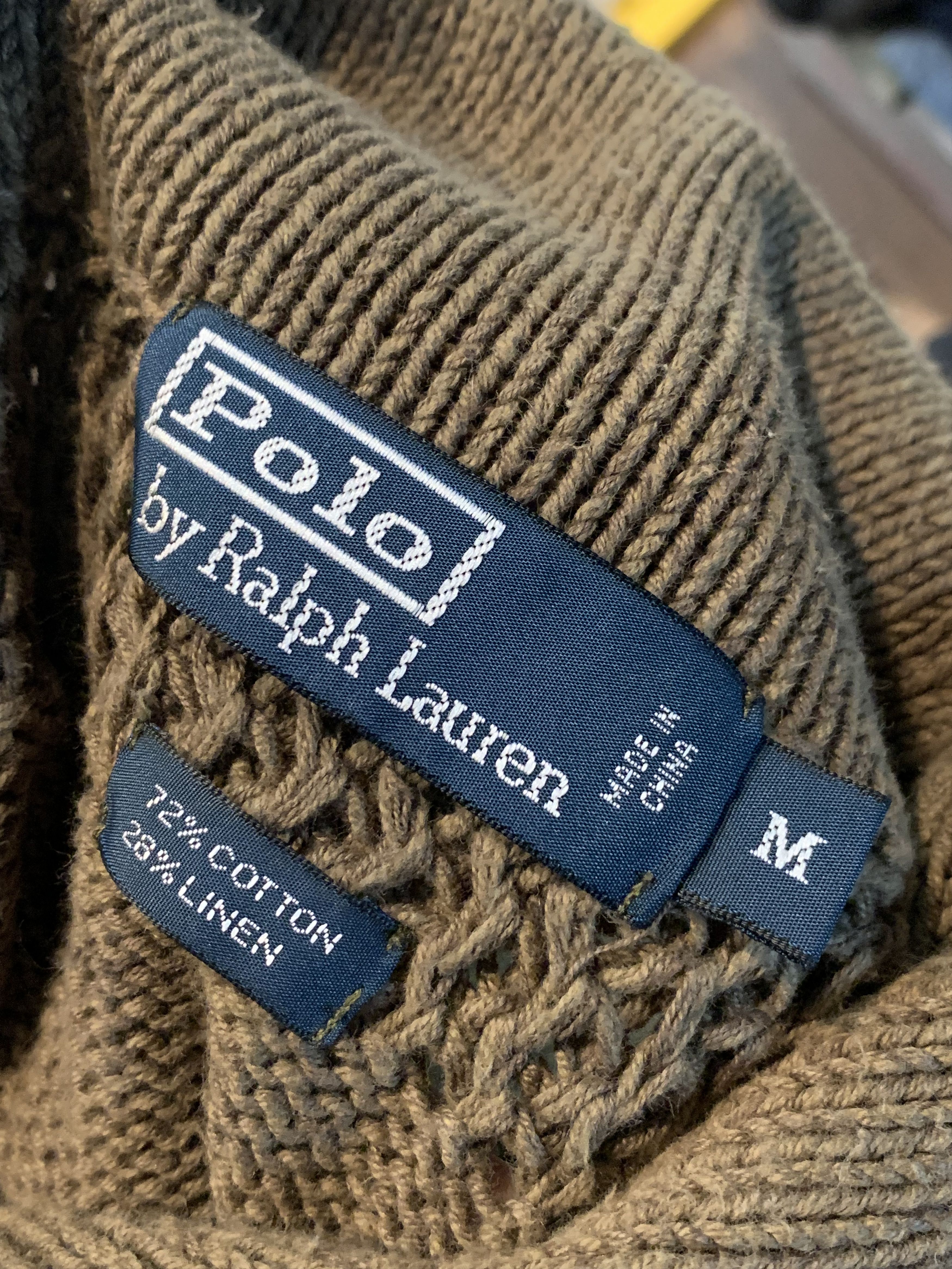 Polo Ralph Lauren RARE* Vintage Polo Ralph Lauren Military Buckle Knit Sweater Size US M / EU 48-50 / 2 - 10 Thumbnail