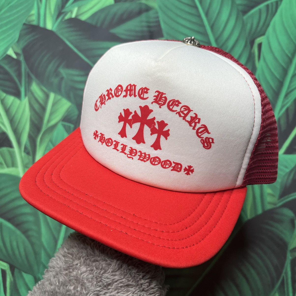 Chrome Hearts King taco trucker hat | Grailed