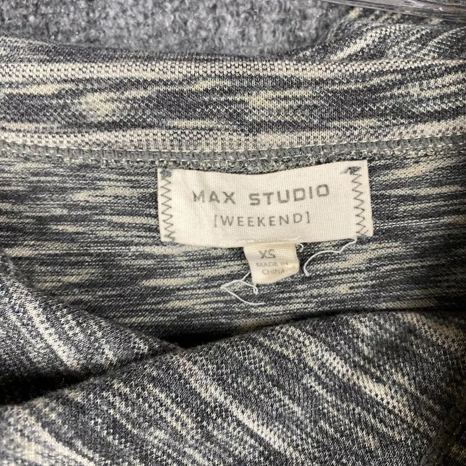 Other Max Studio Weekend Blouse Women's XS Long Sleeve Relaxed Size XS / US 0-2 / IT 36-38 - 2 Thumbnail