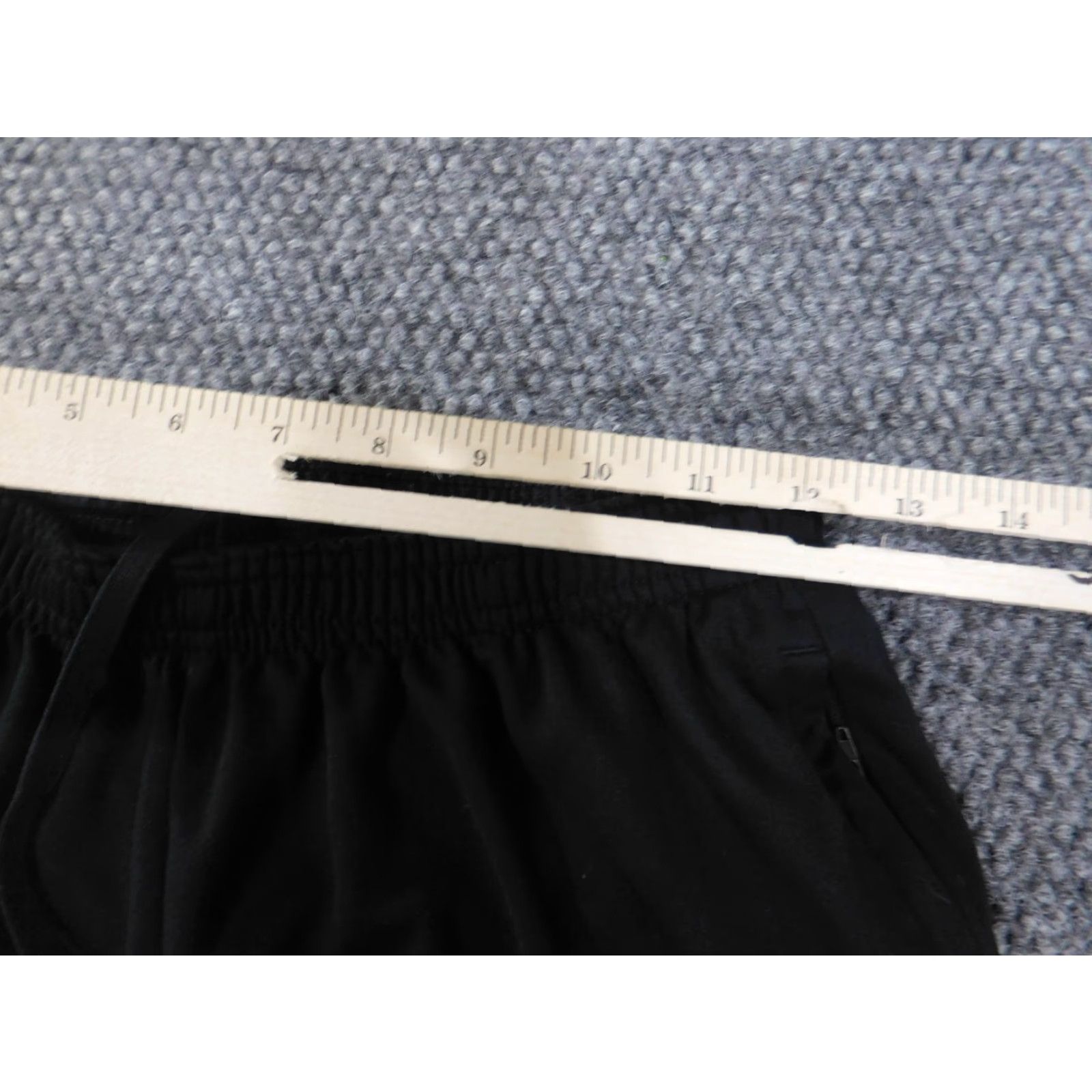Nike Nike Dri-FIT Sweatpants Womens Small Black Zip Ankle Stretch Performance Regular Inseam 26in Pants Straight Logo Athletic Gy m & Training, Walking Size 42" / US 20 - 5 Thumbnail