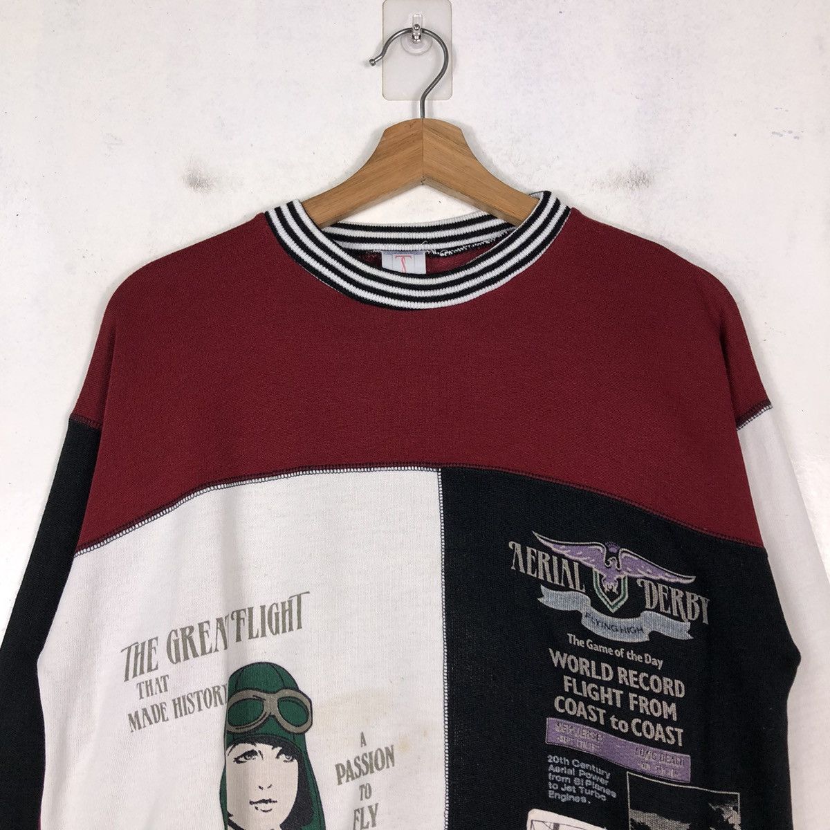 Japanese Brand 🔥Vintage Made in UK Sweatshirt Punk Design Big Logo Size US M / EU 48-50 / 2 - 2 Thumbnail
