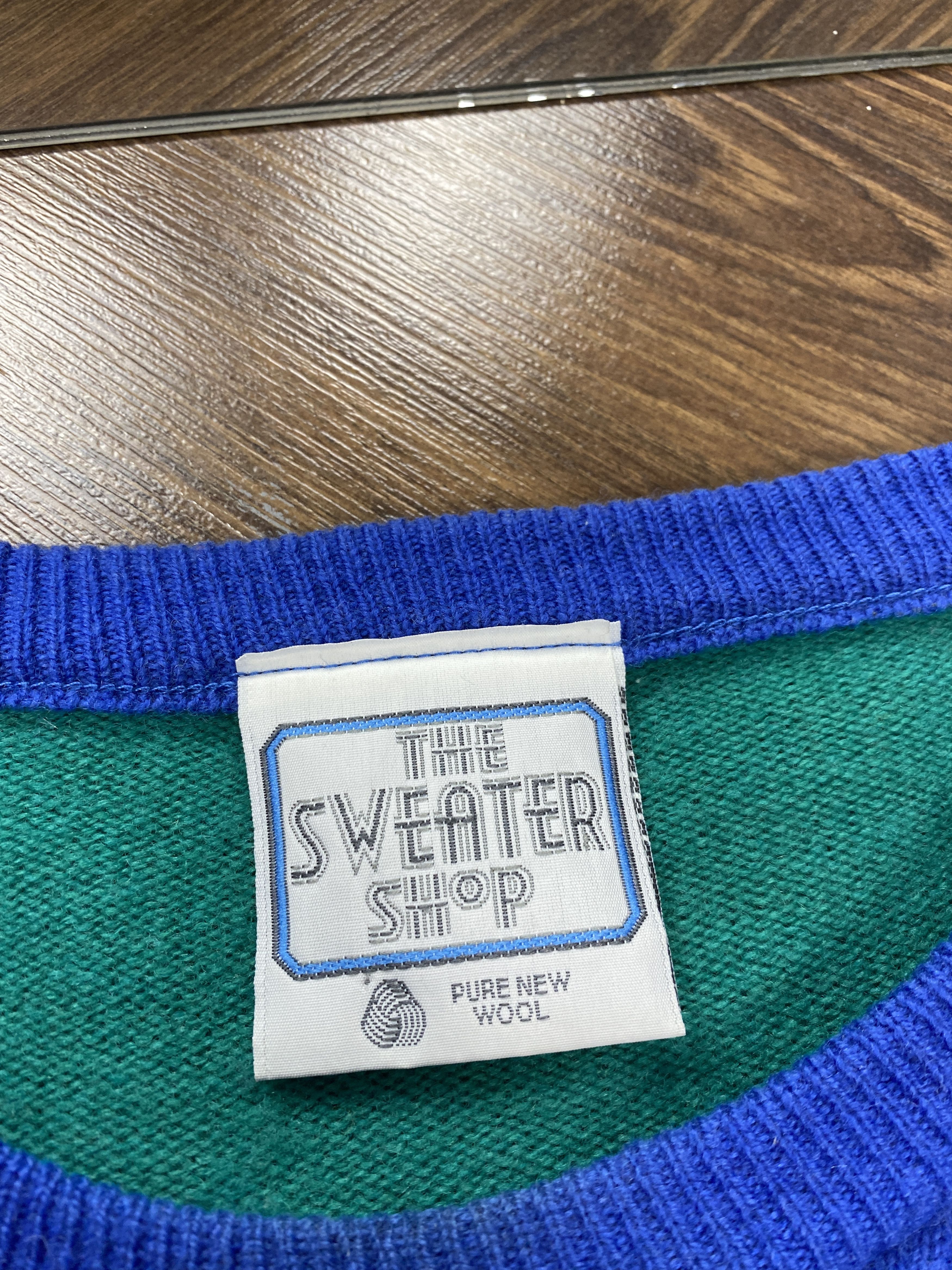 Vintage The Sweater Shop Vintage wool knit grandpa sweater Size US L / EU 52-54 / 3 - 3 Thumbnail