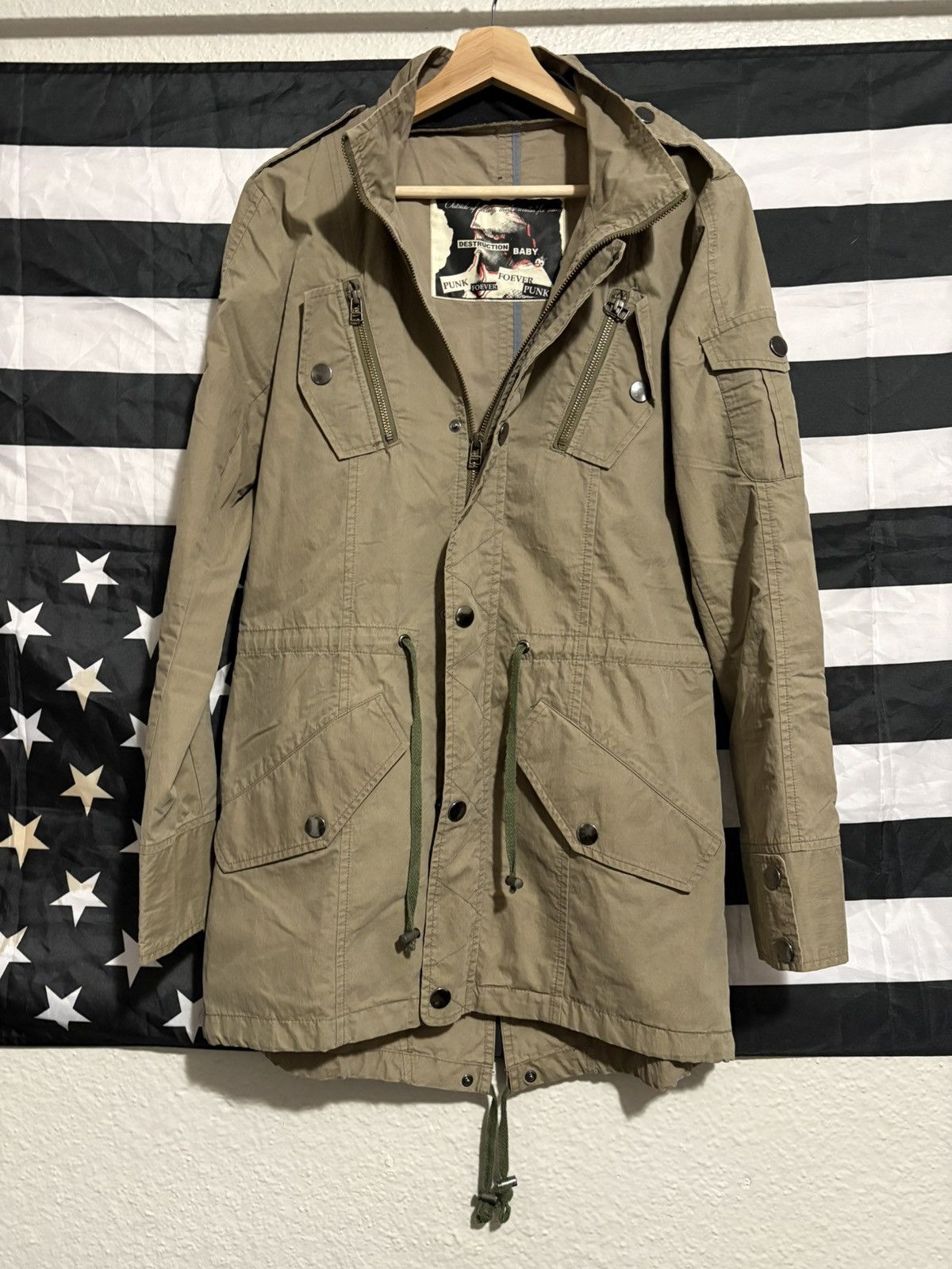 PPFM PPFM Military Raincoat Size US L / EU 52-54 / 3 - 5 Thumbnail