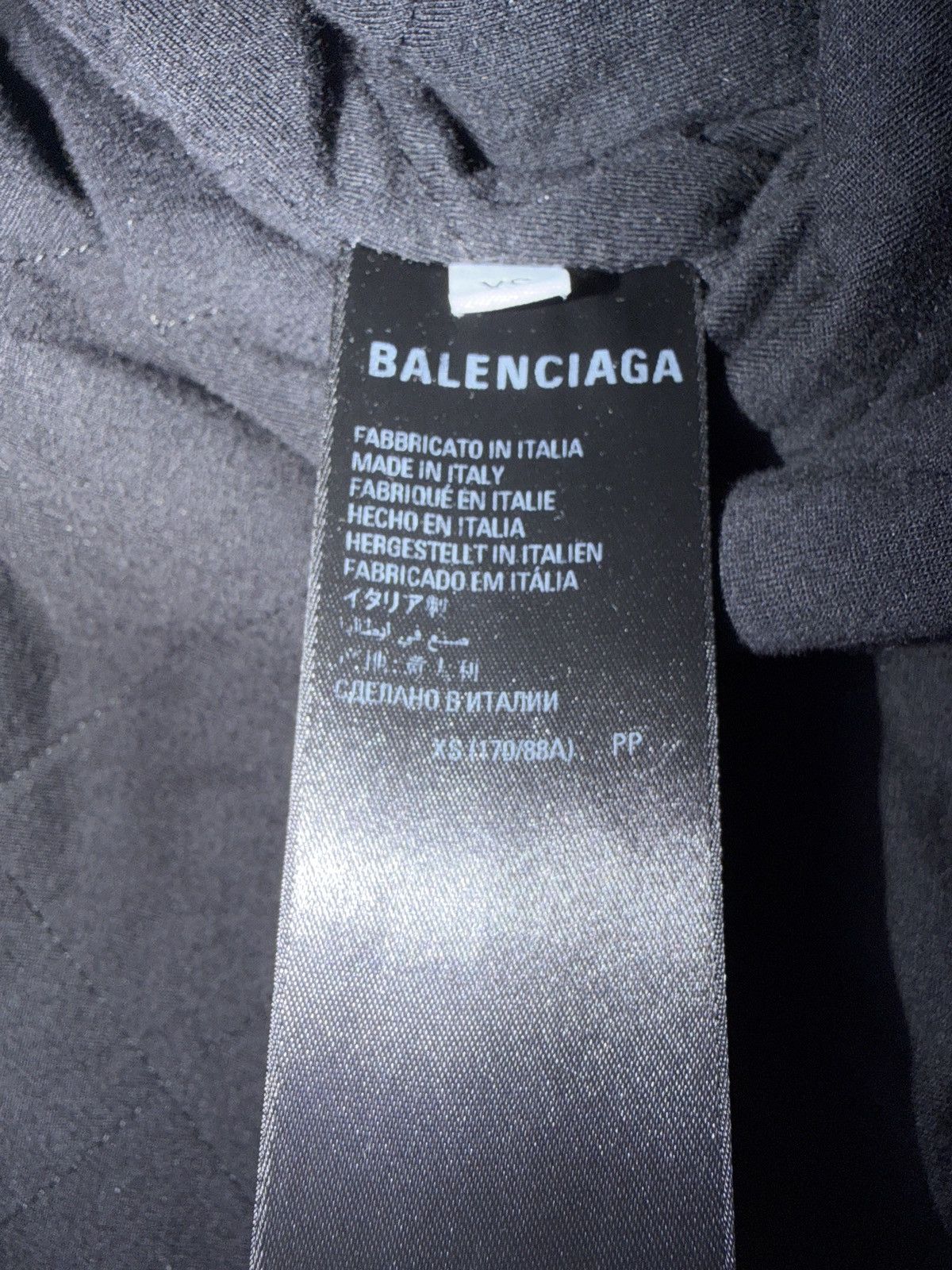 Balenciaga Balenciaga Plaid Hooded Shirt Jacket Purple Size XS Size US XS / EU 42 / 0 - 5 Thumbnail