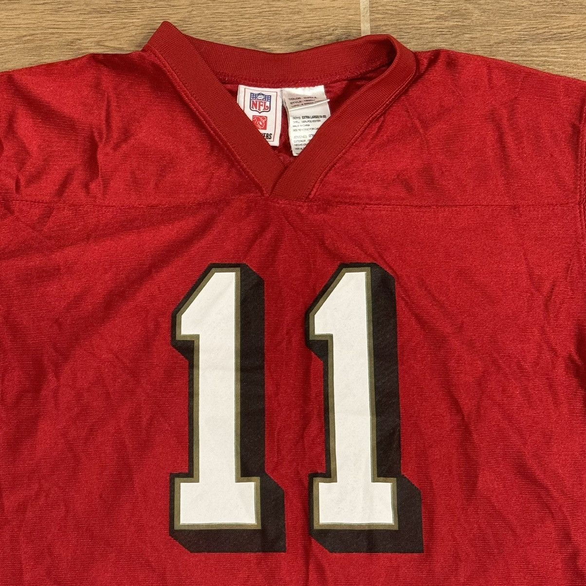 NFL × Vintage Alex Smith #11 San Francisco 49ers NFL Jersey Youth Size XL Size US S / EU 44-46 / 1 - 6 Thumbnail