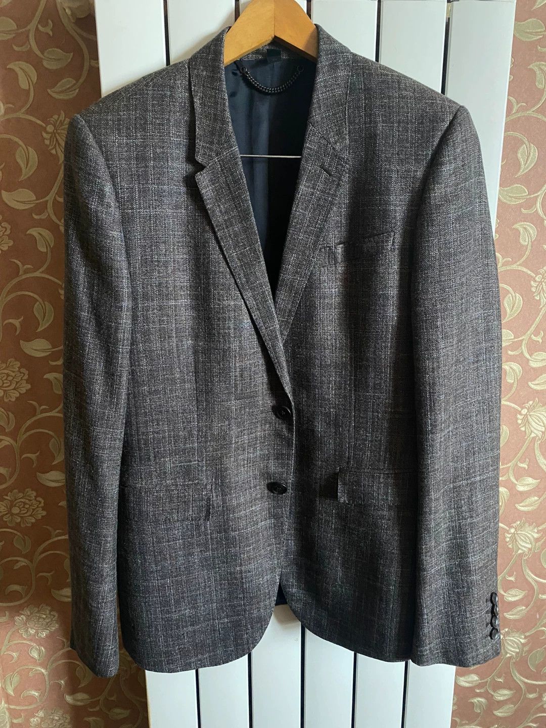 Burberry Burberry Prorsum Silk-Wool-Linen Blazer 50 Italy Size 50R - 1 Thumbnail