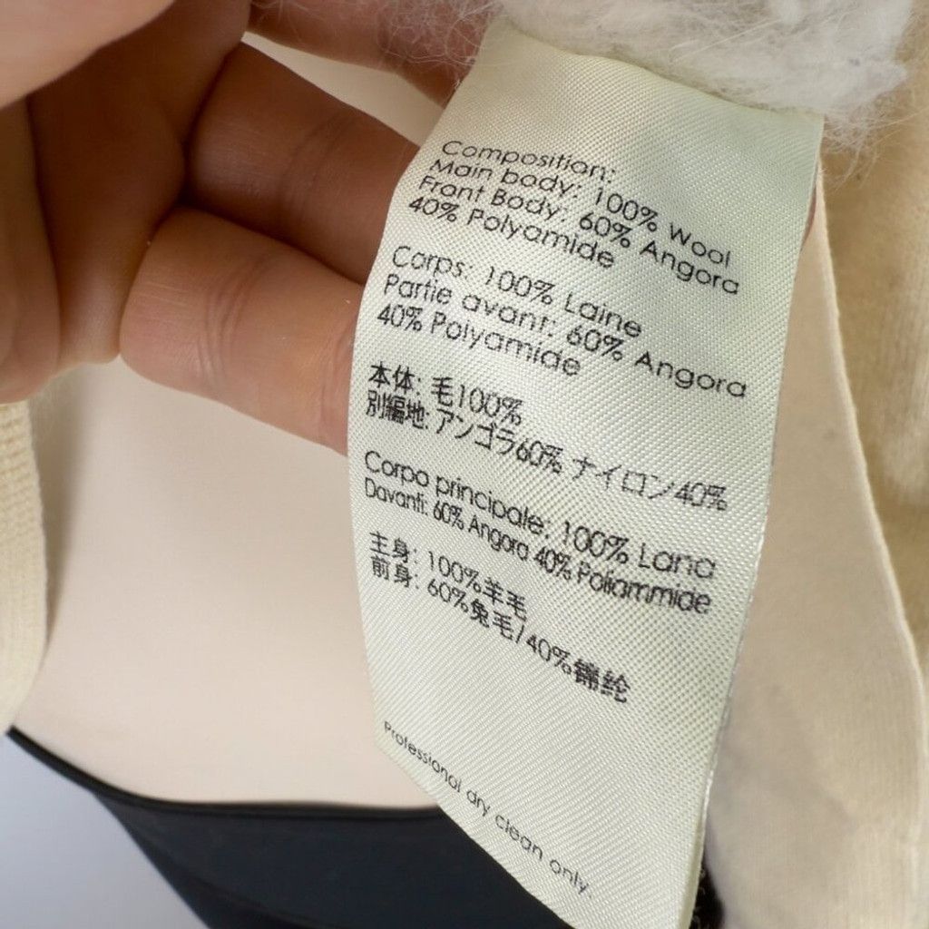 3.1 Phillip Lim PHILLIP LIM Designer White Cream Turtleneck Sweater Size S Size XS / US 0-2 / IT 36-38 - 8 Thumbnail