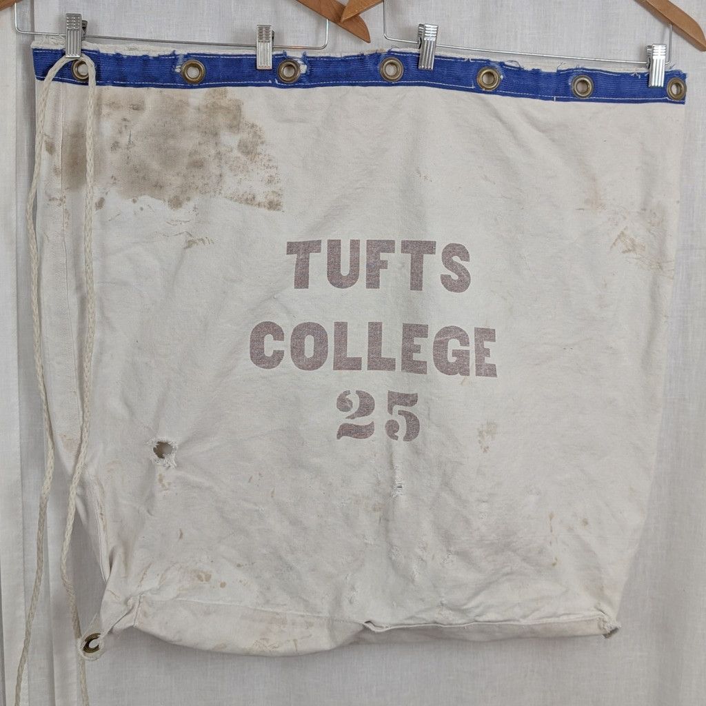 Vintage True Vintage Tufts College (University) Canvas Mail Bag Size ONE SIZE - 1 Thumbnail