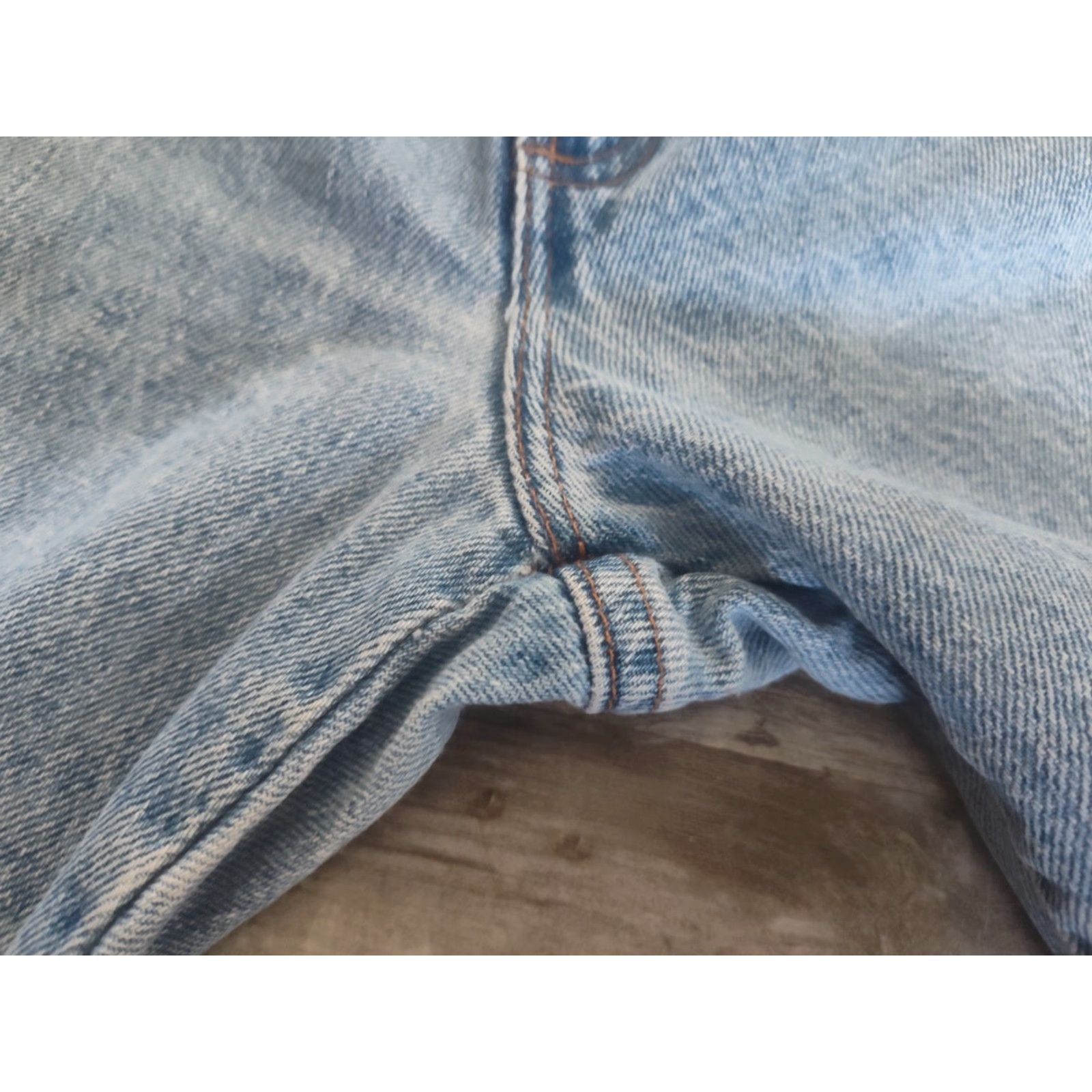 Vintage Vtg Coleman Outdoors Made In USA Men's Blue Jeans 40X30 Distressed VHTF Rare Size US 40 / EU 56 - 5 Thumbnail