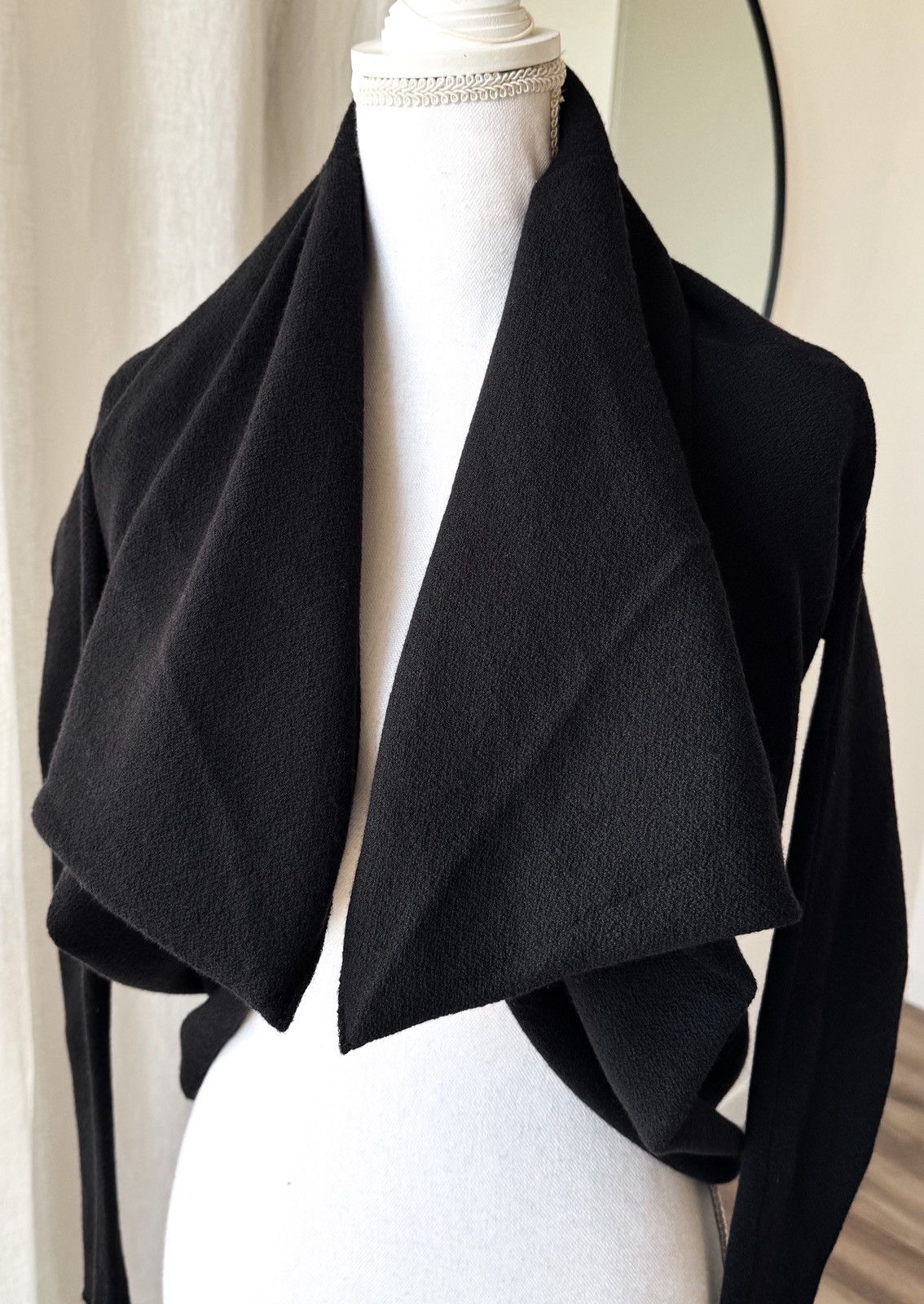 Forme D'Expression Forme D’expression avant-garde bolero cardigan jacket black Size S / US 4 / IT 40 - 10 Thumbnail