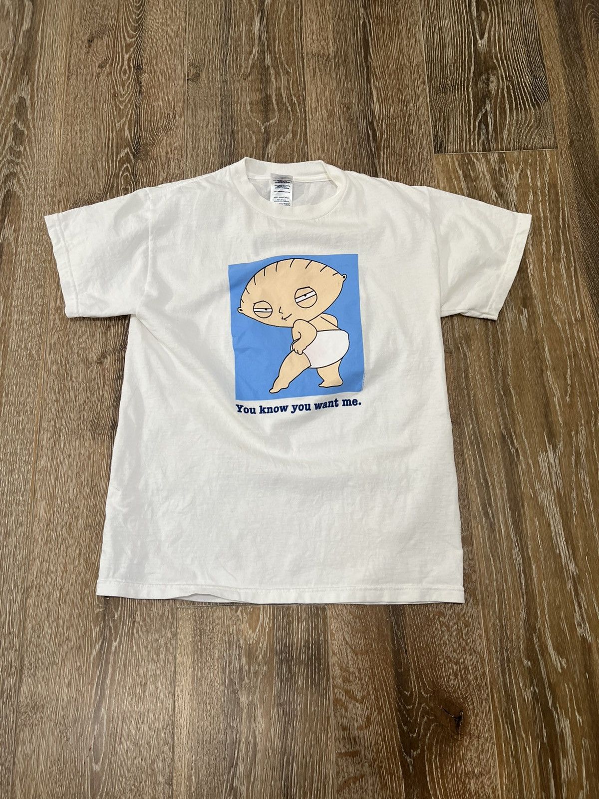 Vintage 2005 Family Guy stewie you know you want me tee Size US S / EU 44-46 / 1 - 1 Thumbnail