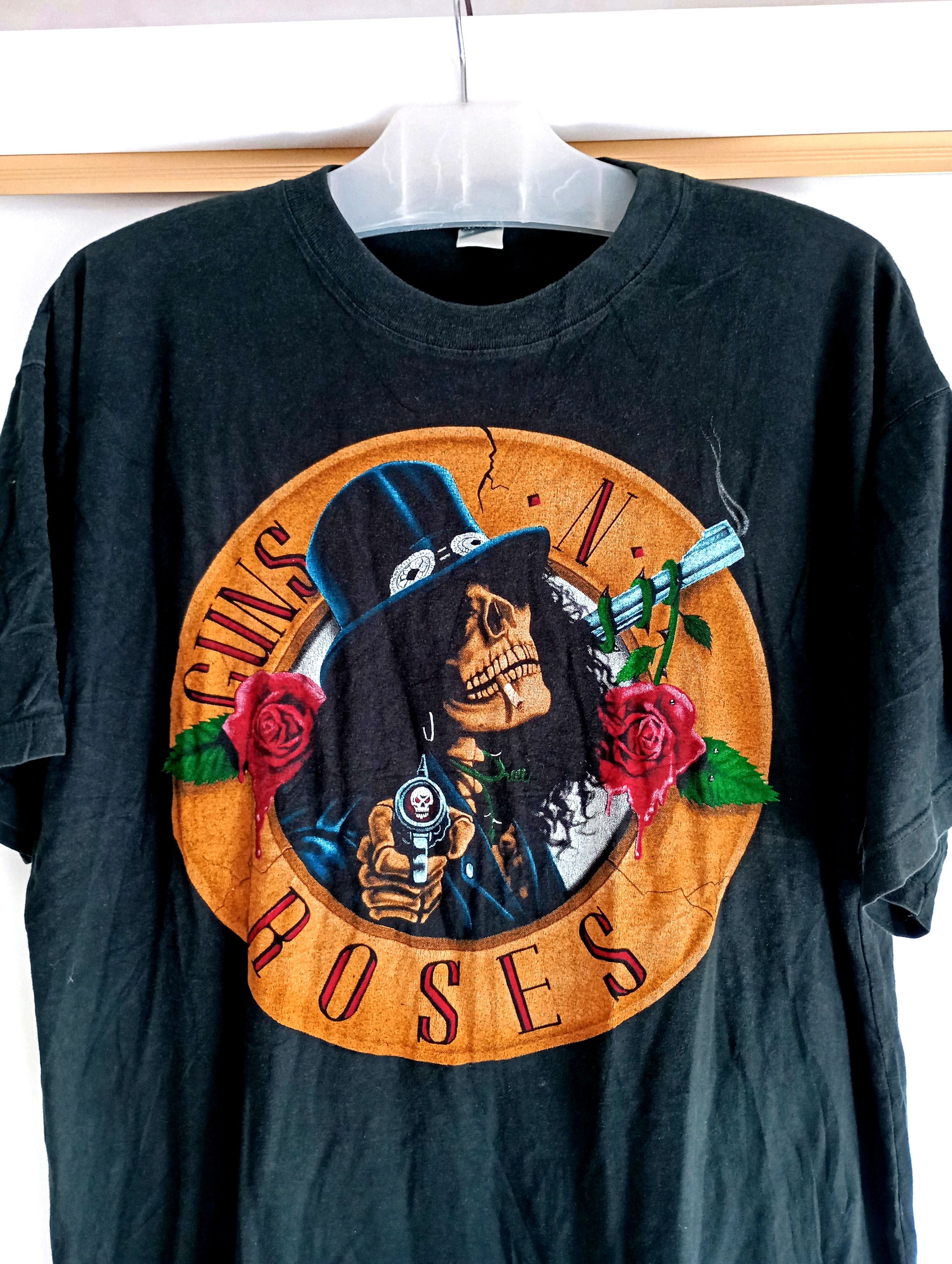 Vintage Vintage 1990s Guns N Roses T-Shirt Size US XL / EU 56 / 4 - 3 Thumbnail