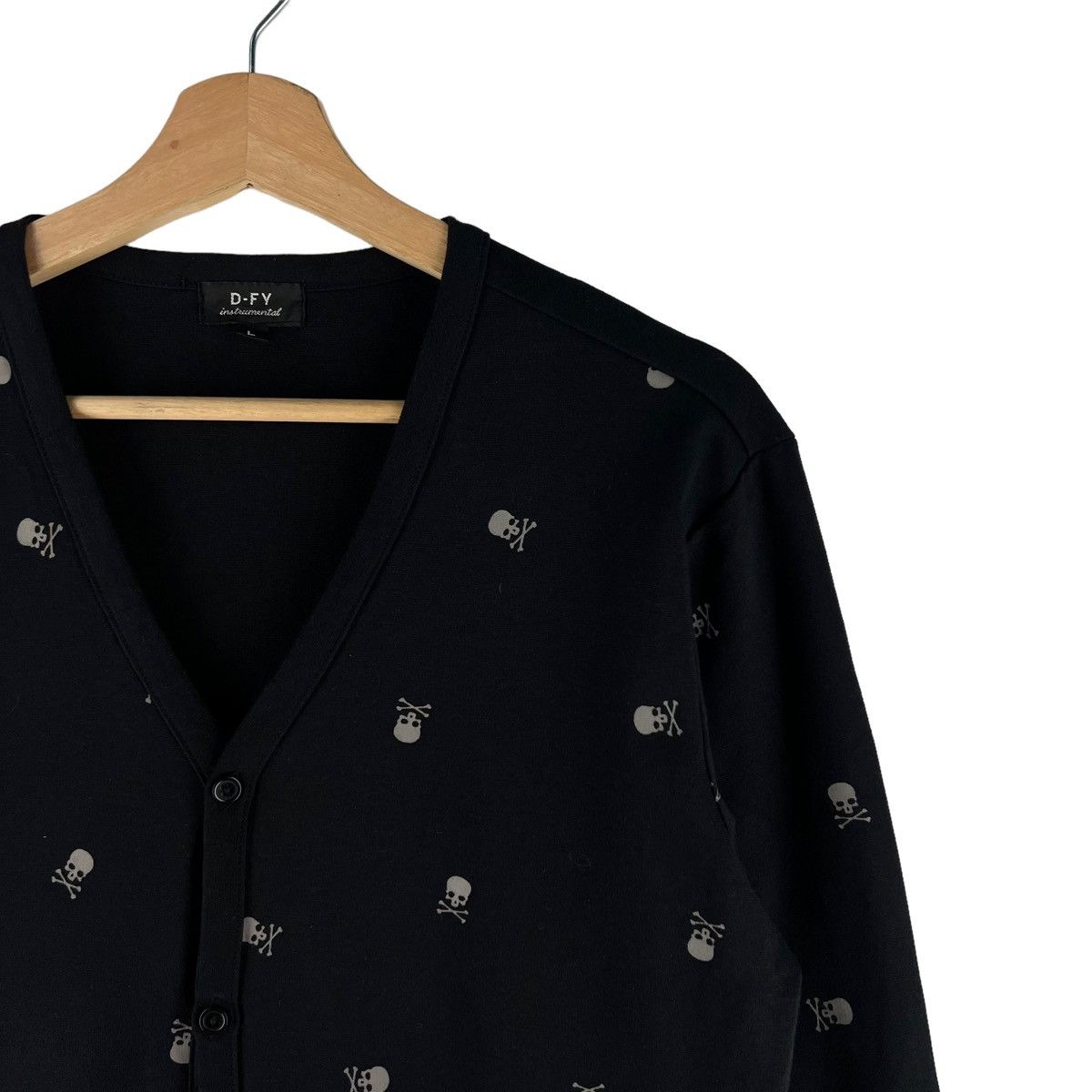 Japanese Brand 🔥Long Sleeve D-FY Instrumental Skeleton Full Print Size US L / EU 52-54 / 3 - 3 Thumbnail
