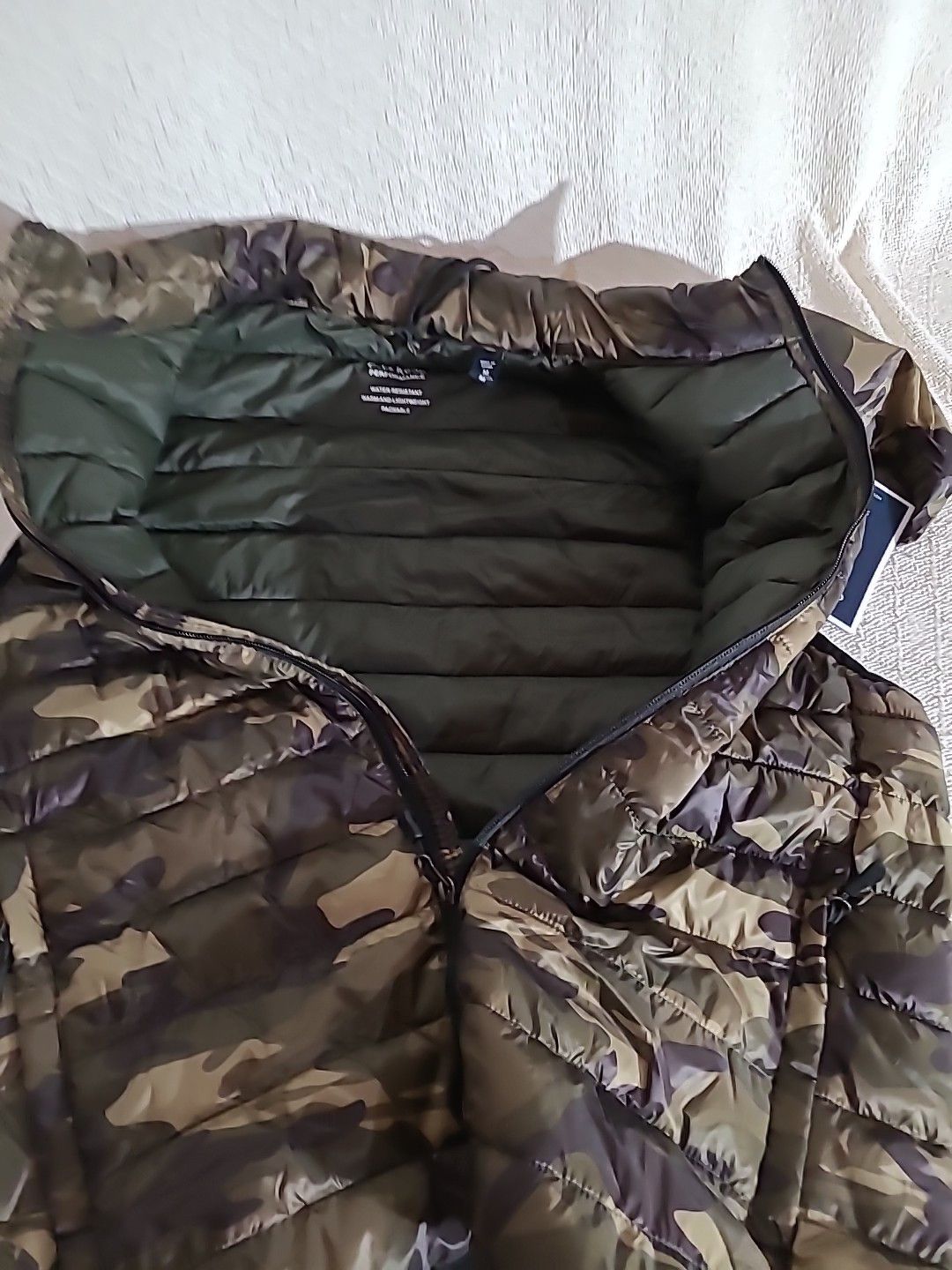 Other Club Room Macy's M Mens Quilted Puffer Camo Green NEW Size US M / EU 48-50 / 2 - 6 Thumbnail