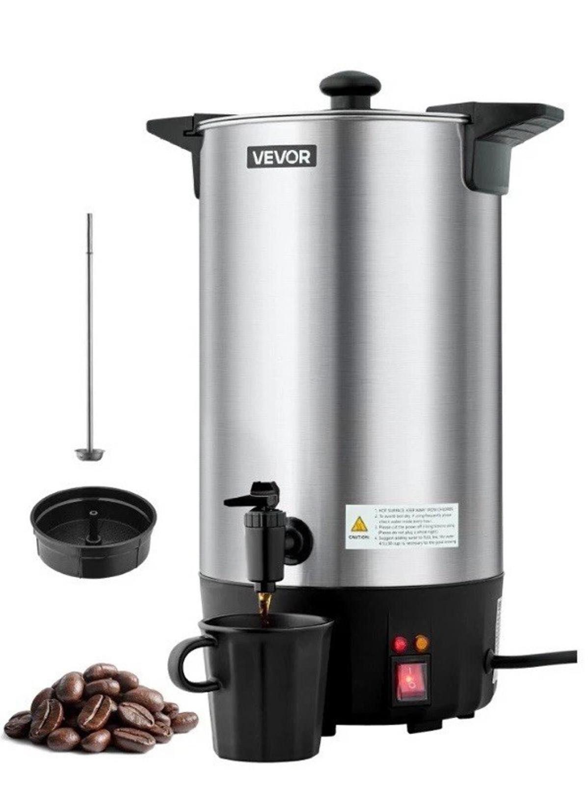 Other Vevor Electric Coffee Urn Wnskft10 Commercial Coffee Maker Size ONE SIZE - 1 Thumbnail