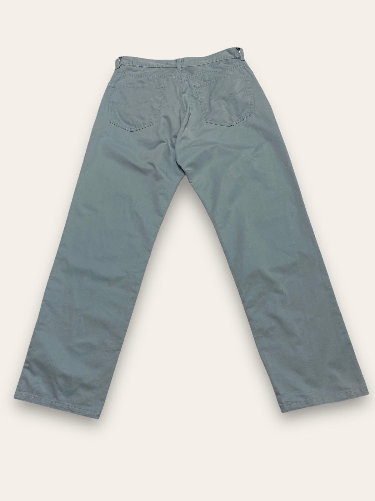 Versace Vintage VERSACE JEANS COUTURE Menthol Colour Pants Y2K Size US 31 - 8 Thumbnail