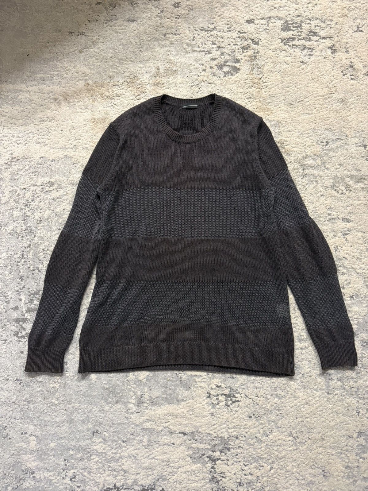Lad Musician Striped Knit Long Sleeve Sweater Size US M / EU 48-50 / 2 - 1 Thumbnail