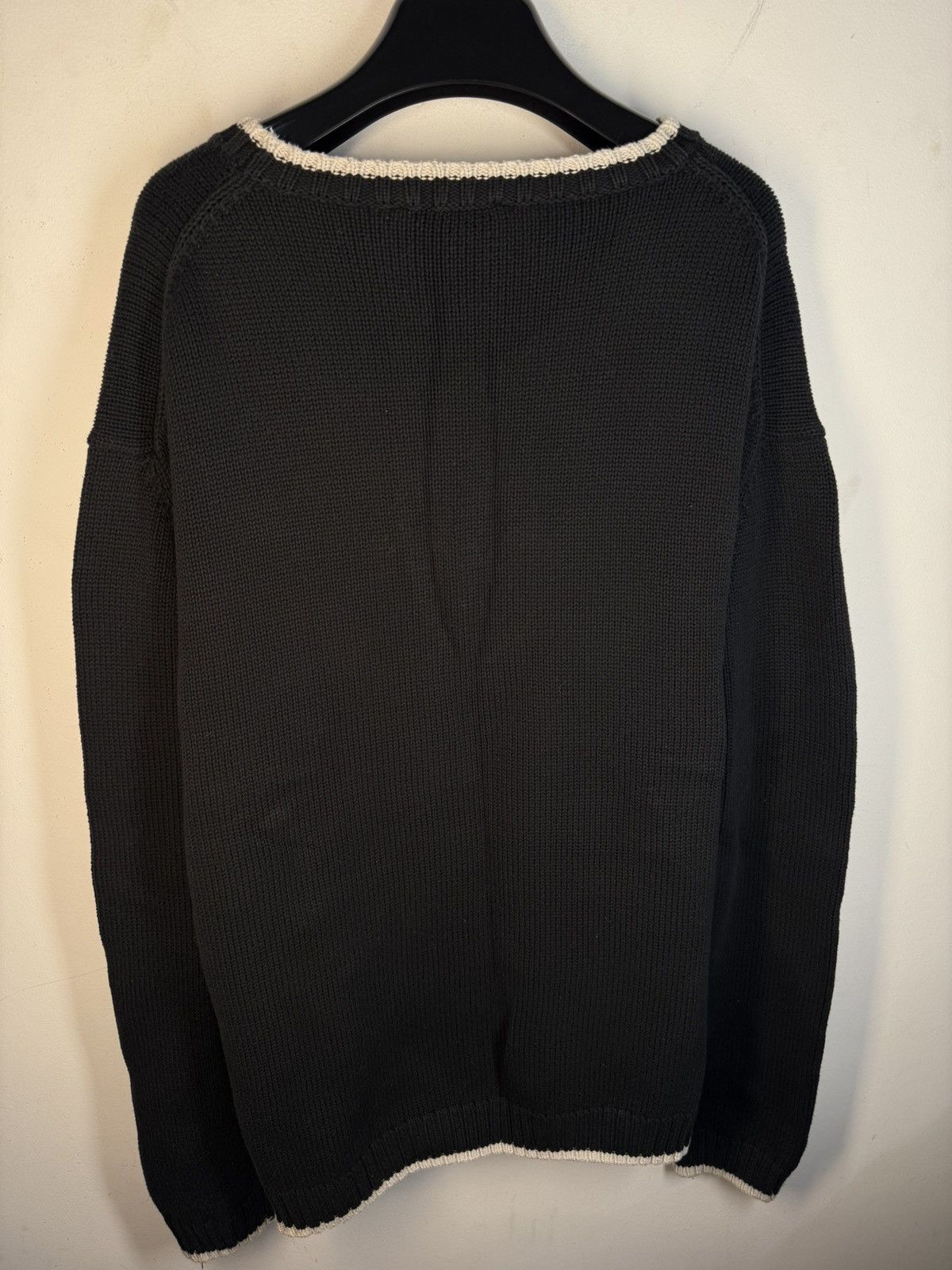 Yves Saint Laurent Black YSL Sweater Knit Size US XXL / EU 58 / 5 - 9 Thumbnail