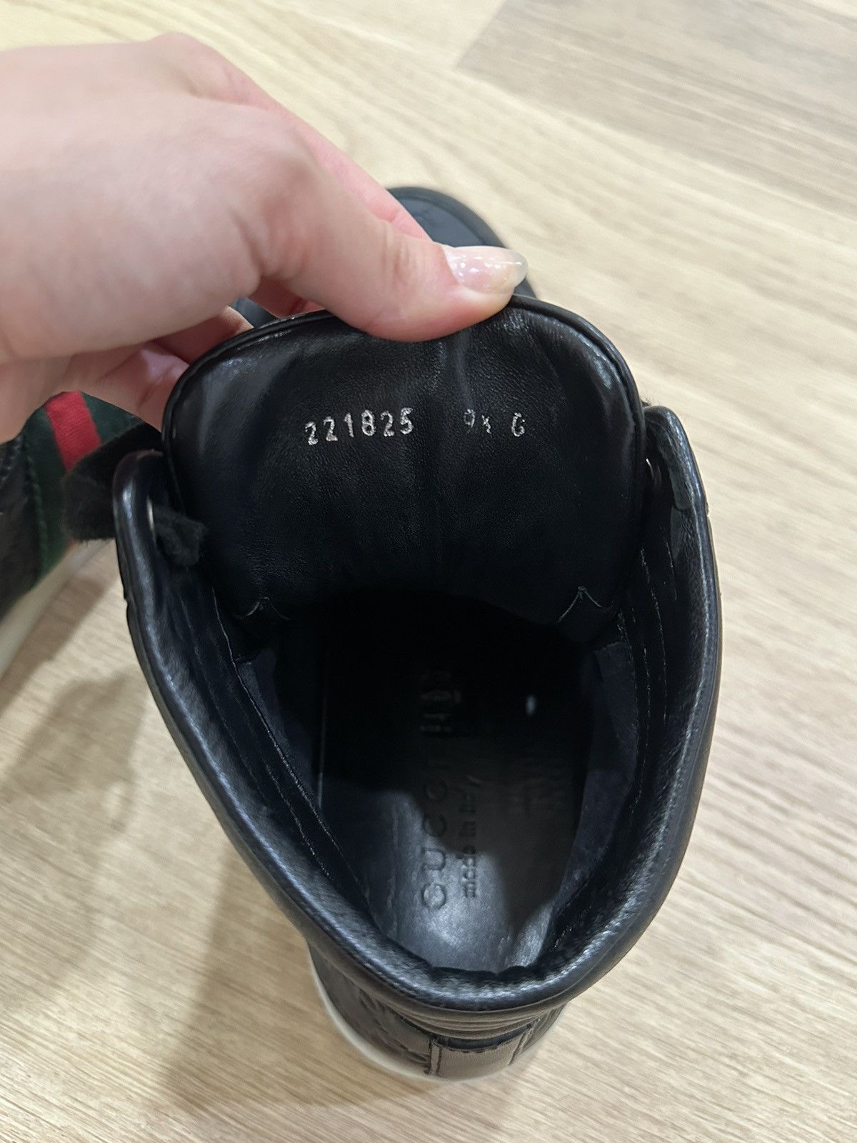 Gucci Gucci Web Accent Leather Sneakers Size US 9.5 / EU 42-43 - 12 Thumbnail