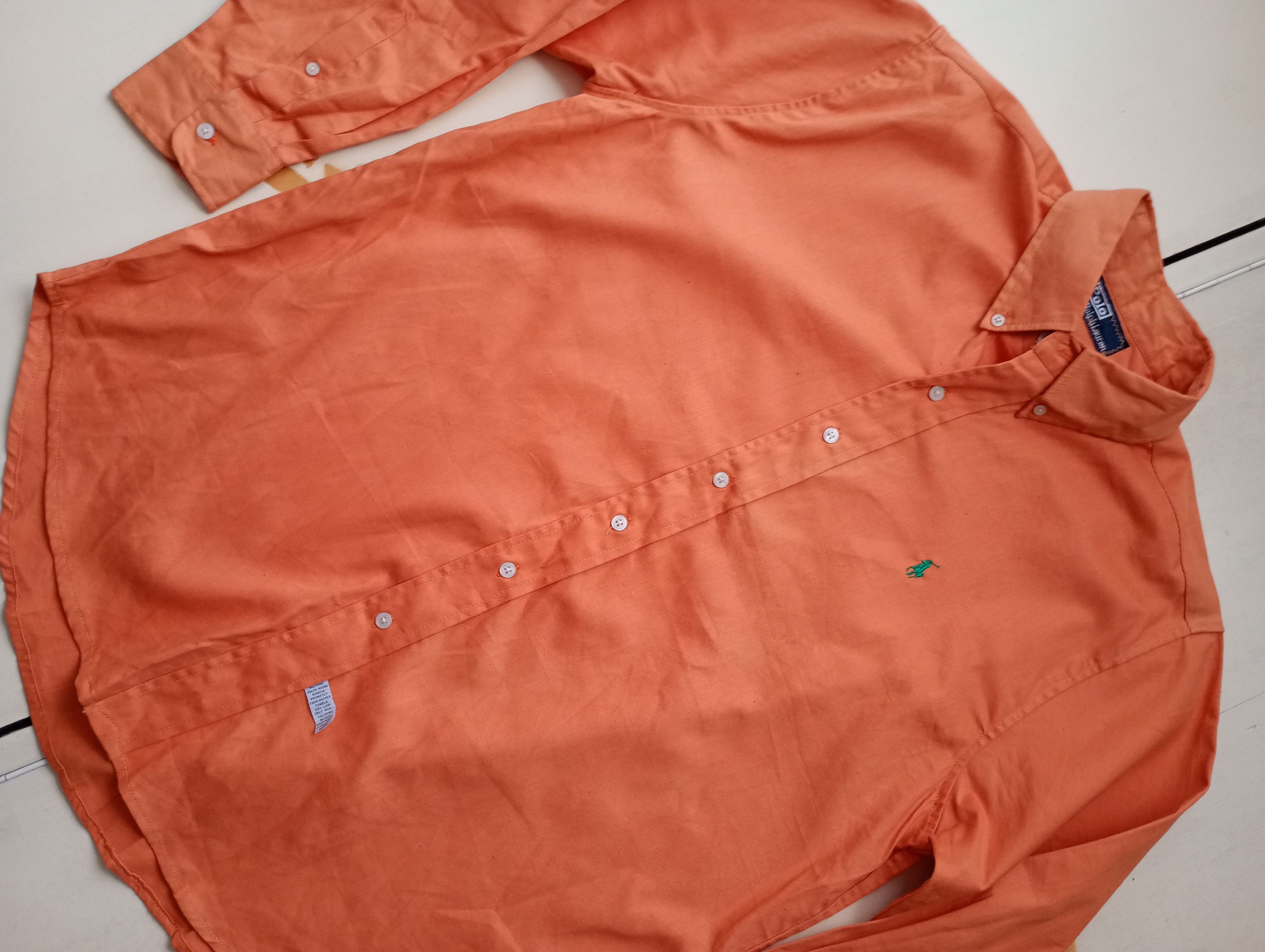 Polo Ralph Lauren Polo Ralph Lauren Shirt Button Ups Vintage 90's Size US L / EU 52-54 / 3 - 3 Thumbnail