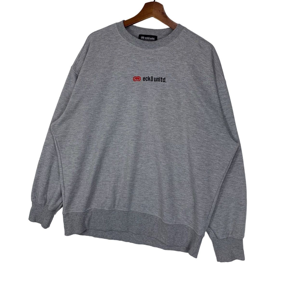 Ecko Unltd. × Vintage Vintage Ecko Unltd Rhino Brand Spell Out Sweatshirt Size US XL / EU 56 / 4 - 3 Thumbnail