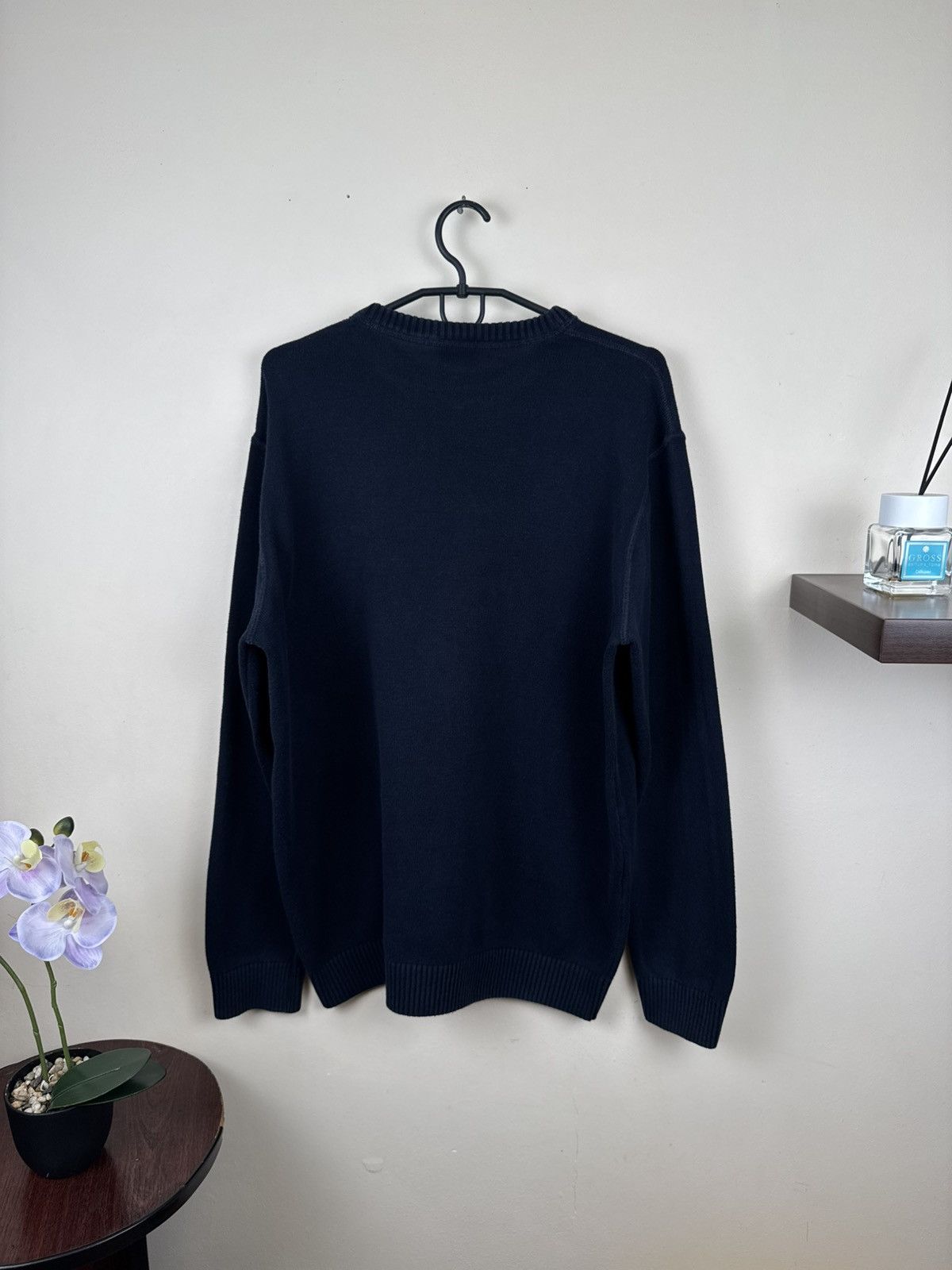 Lacoste Vintage Lacoste Sweater Dark Blue L Pasha Style Casual Size US L / EU 52-54 / 3 - 3 Thumbnail