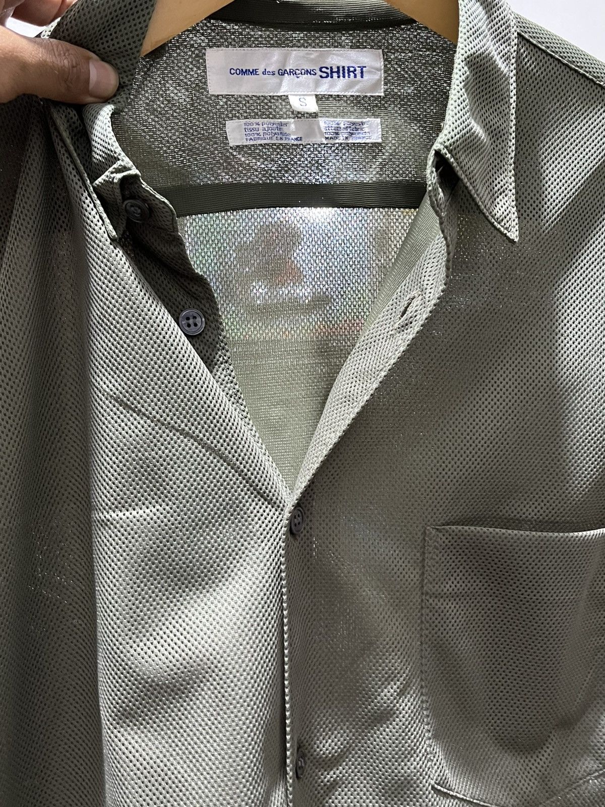 Comme des Garcons Comme des Garcons Shirt net fabric Size US S / EU 44-46 / 1 - 4 Thumbnail