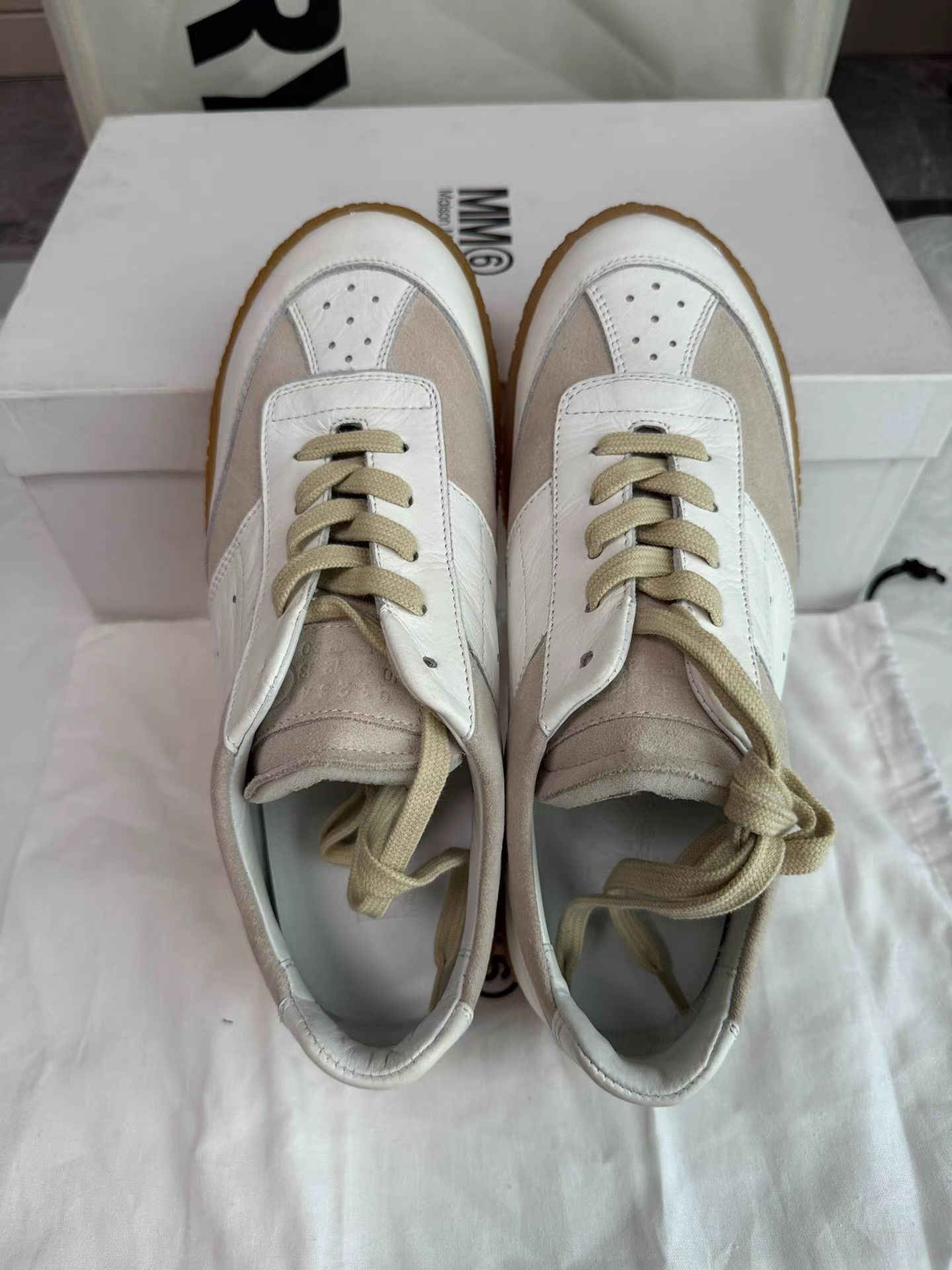 Maison Margiela Maison Margiela Court Low-Top Sneakers K6 Size US 7 / IT 37 - 6 Thumbnail